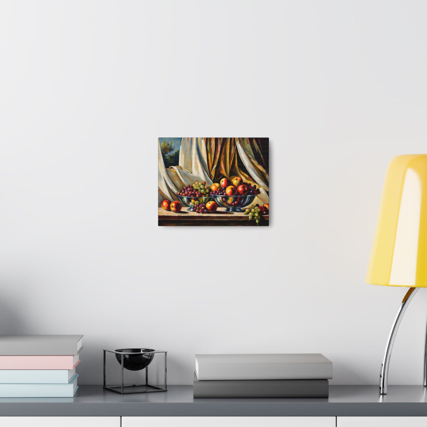 Fruitful Lunch: Classic Oil Painting Wall Décor