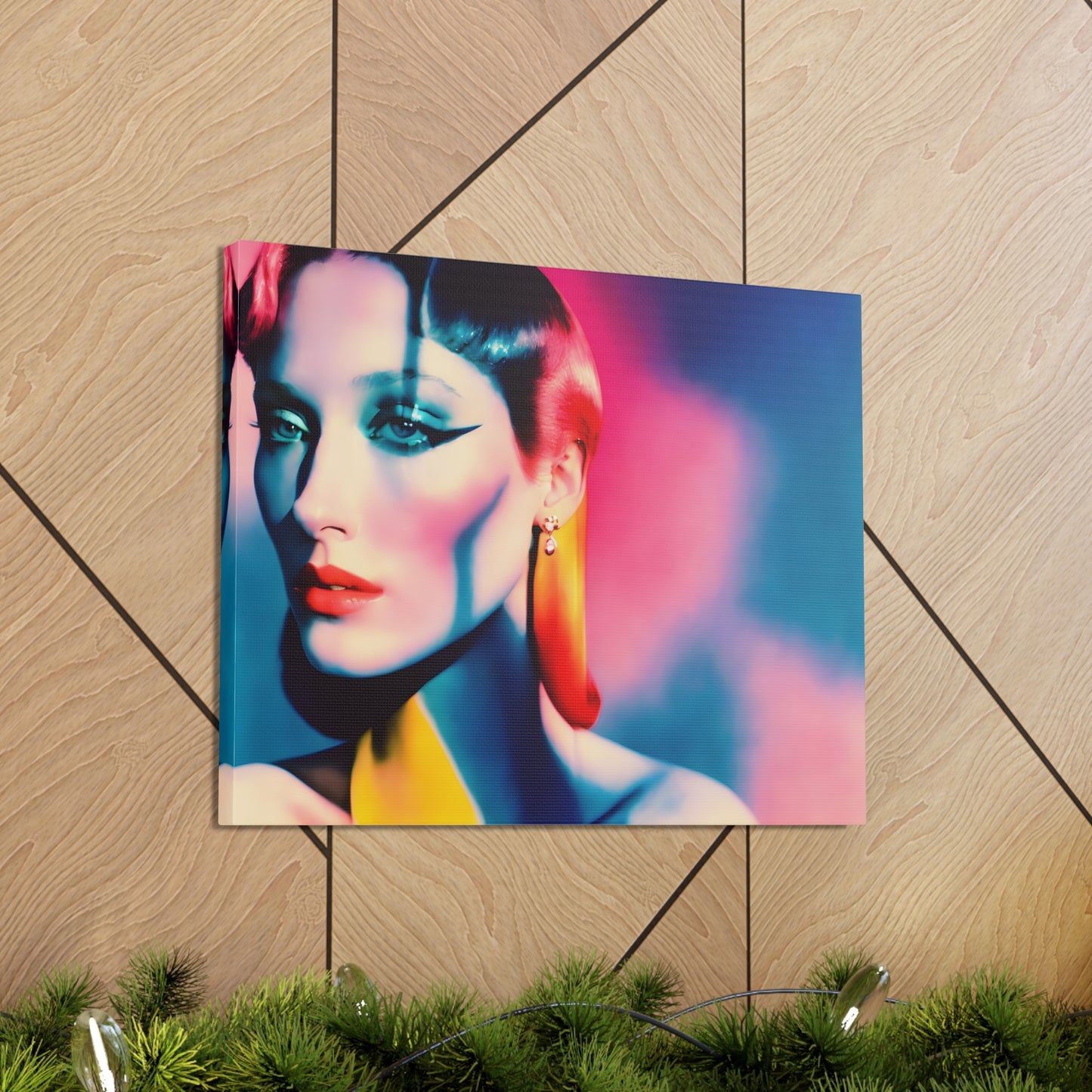 Electric Visionary: Iconic Wall Décor