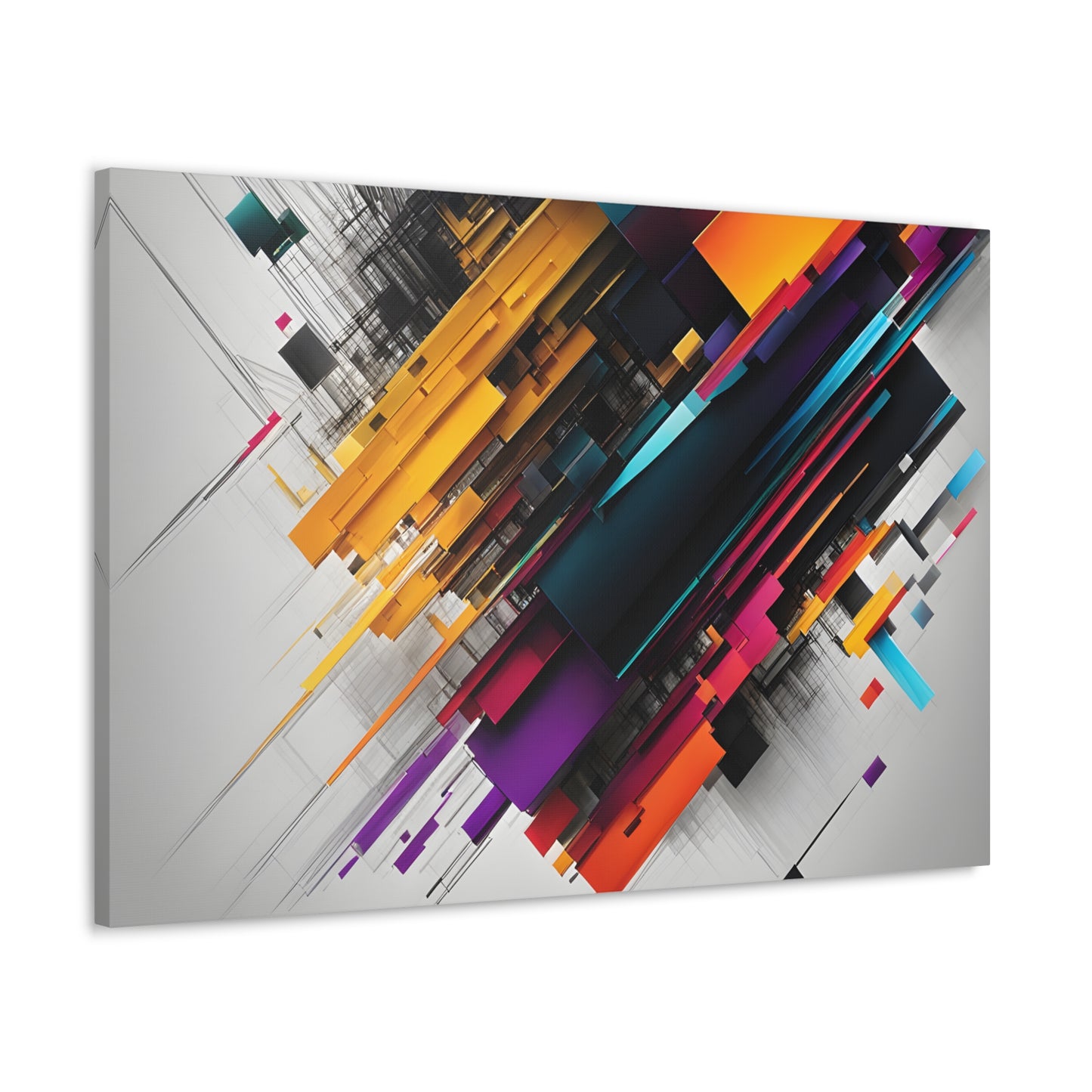 Chromatic Flow: Abstract Wall Décor