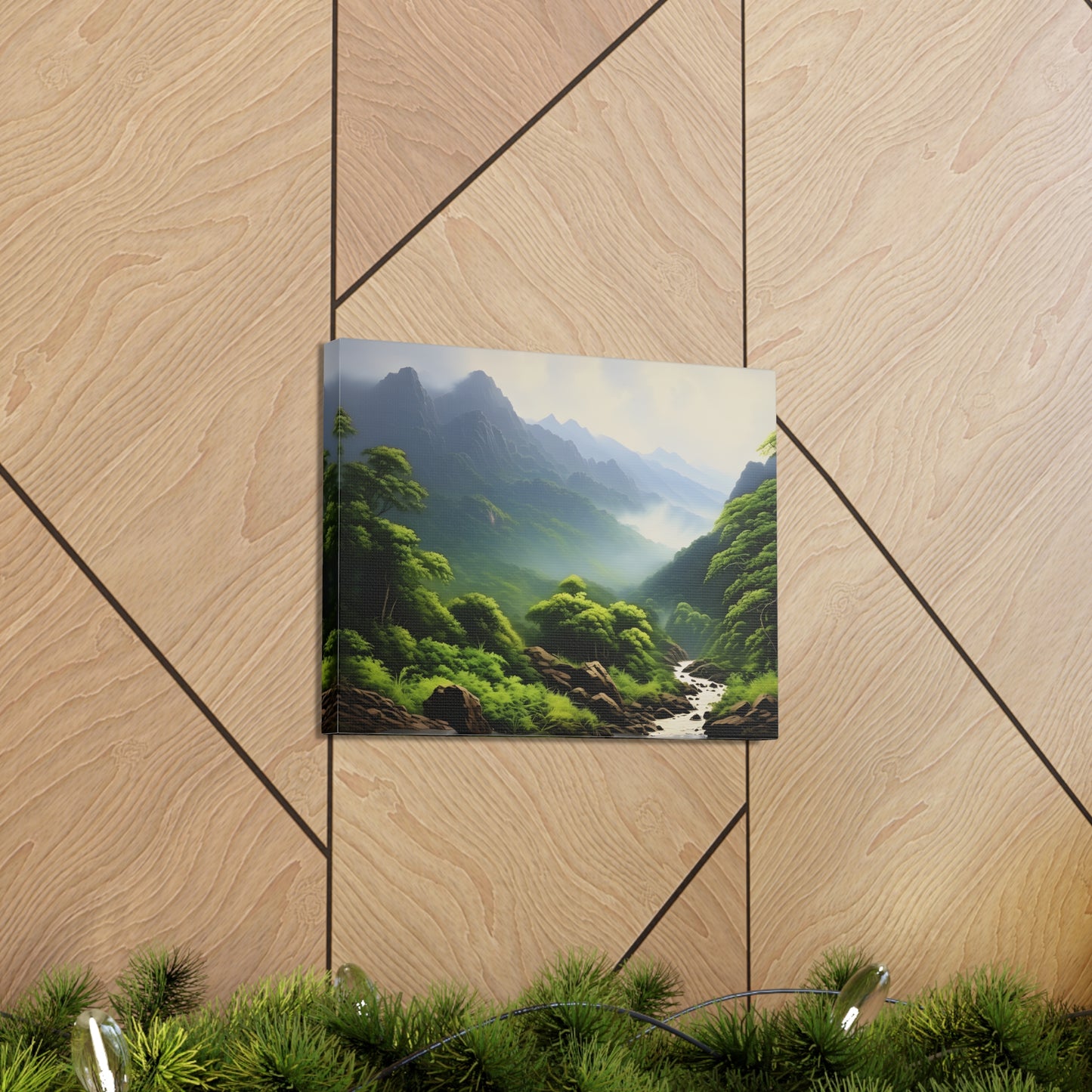 Mystical Range: Nature's Grandeur Wall Décor