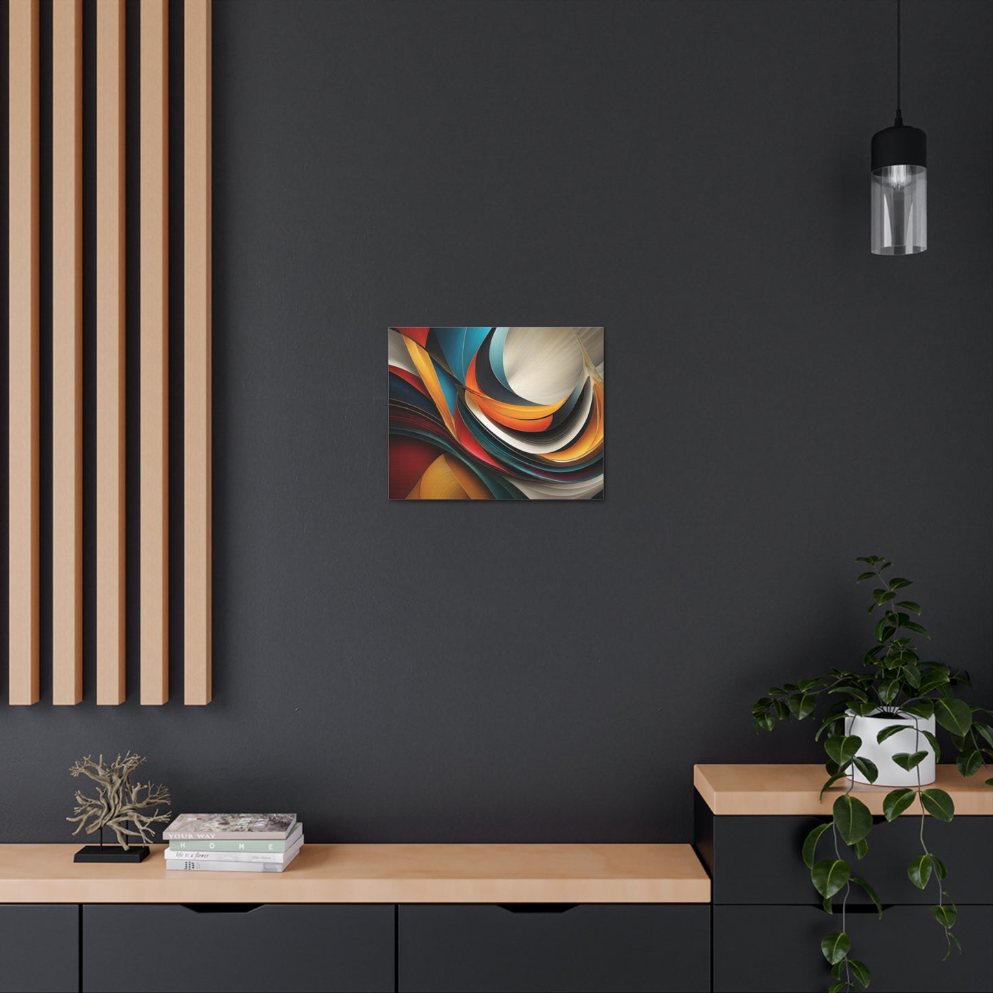 Ethereal Waves: Abstract Wall Décor