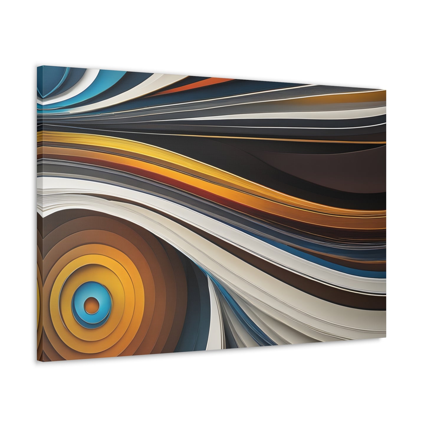 Celestial Whirl: Abstract Wall Décor