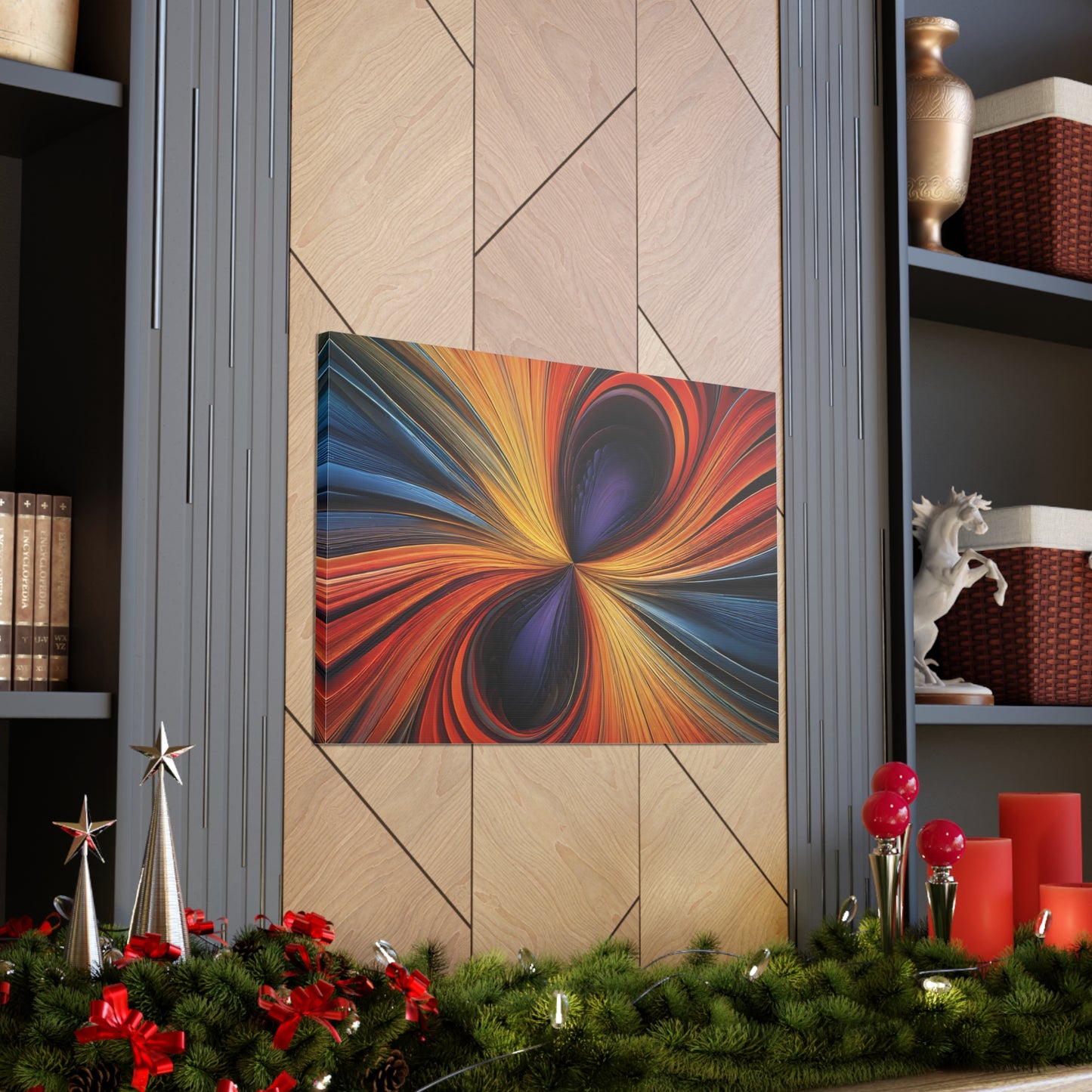 Solar Harmony: Abstract Wall Décor