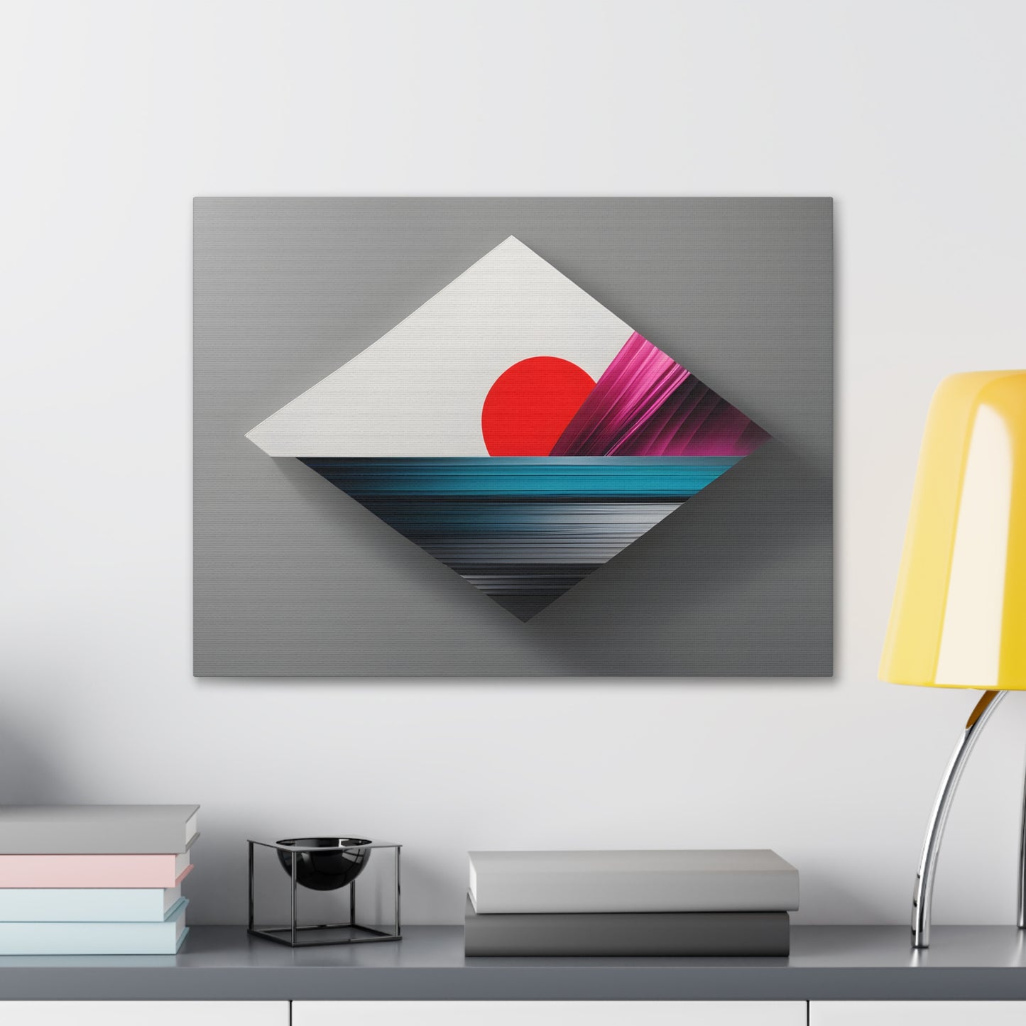 Prismatic Echoes: Abstract Wall Décor