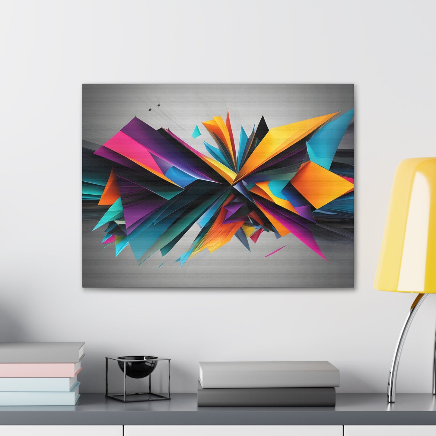 Spectrum Whispers: Abstract Wall Décor