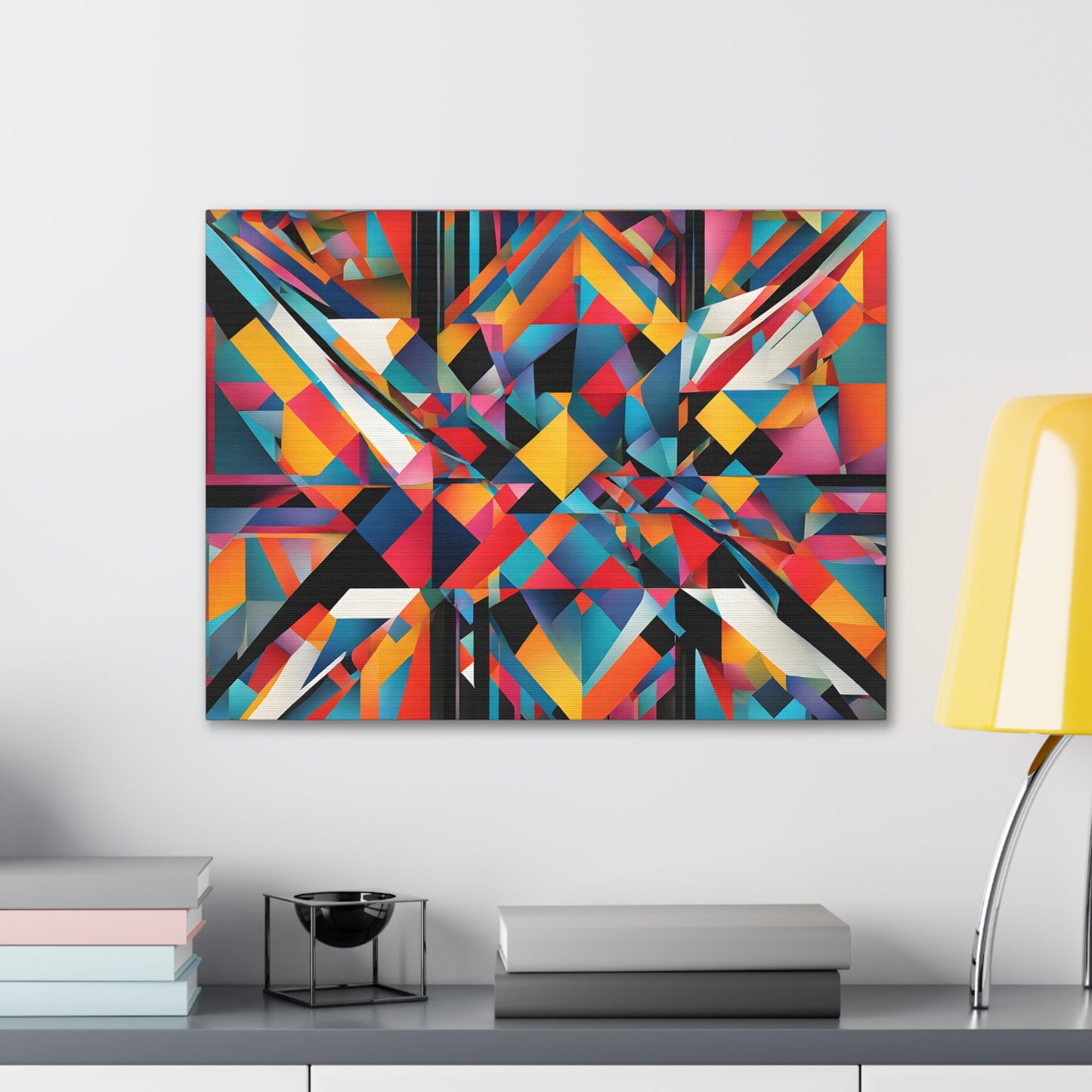 Kaleidoscopic Visions: Abstract Wall Décor