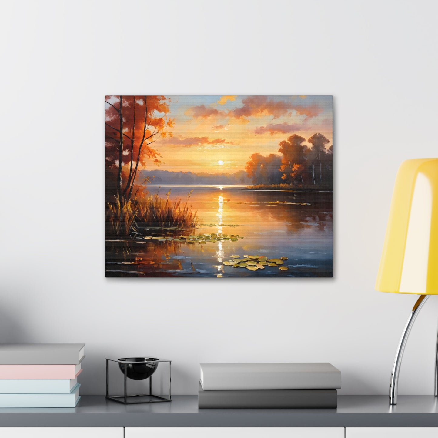 Enchanted Vista: Classic Oil Painting Wall Décor