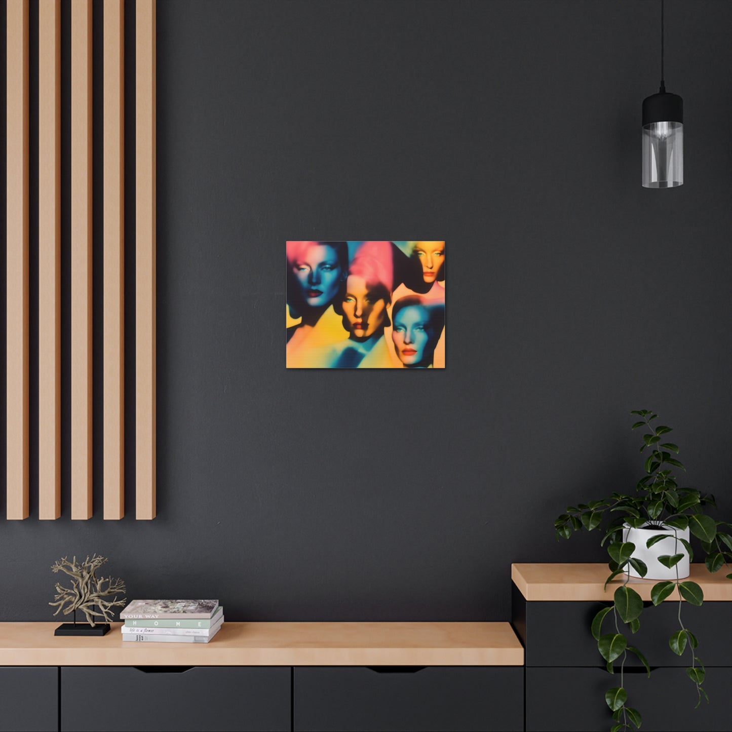 Vivid Expressionism: Iconic Wall Décor