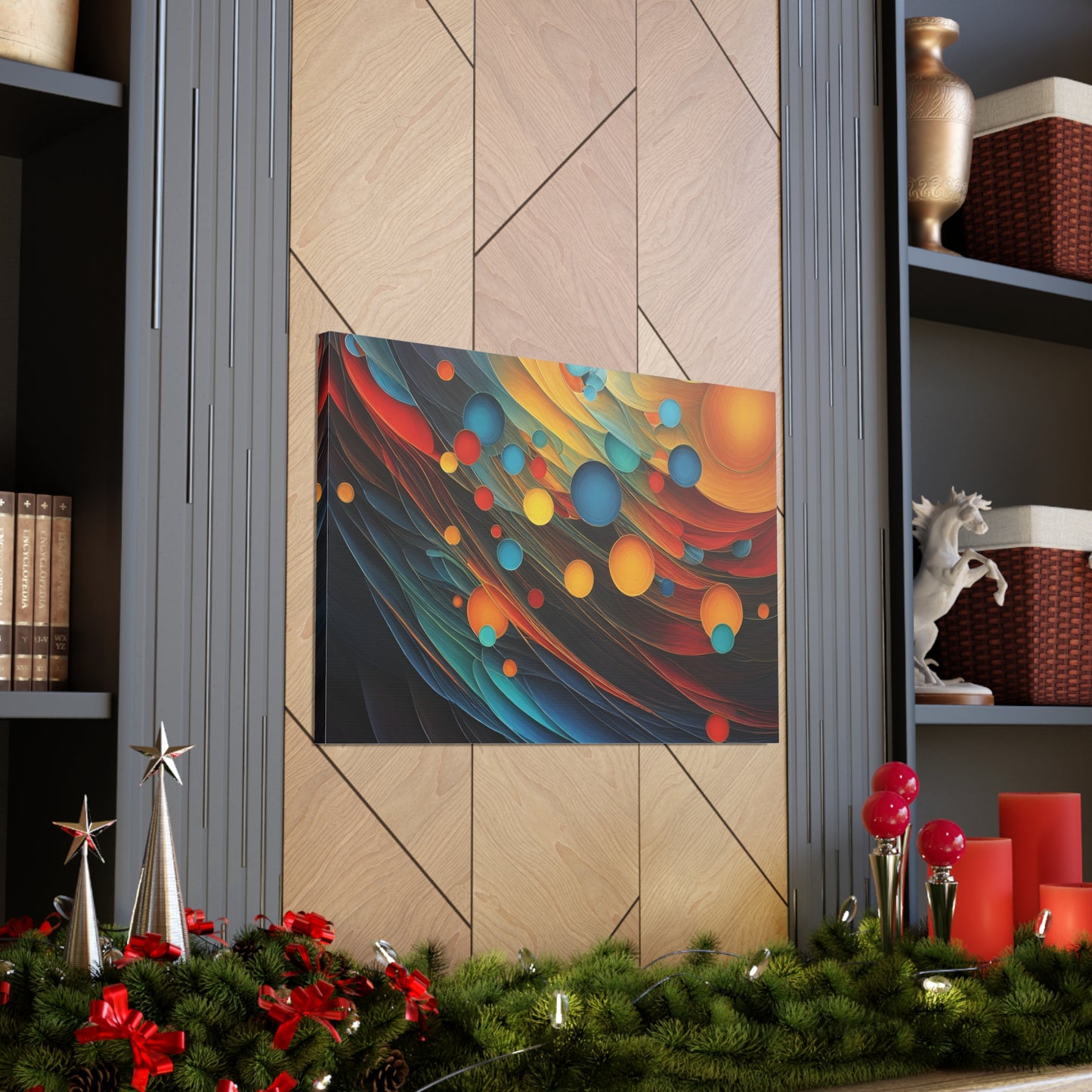 Serene Symphony: Abstract Wall Décor