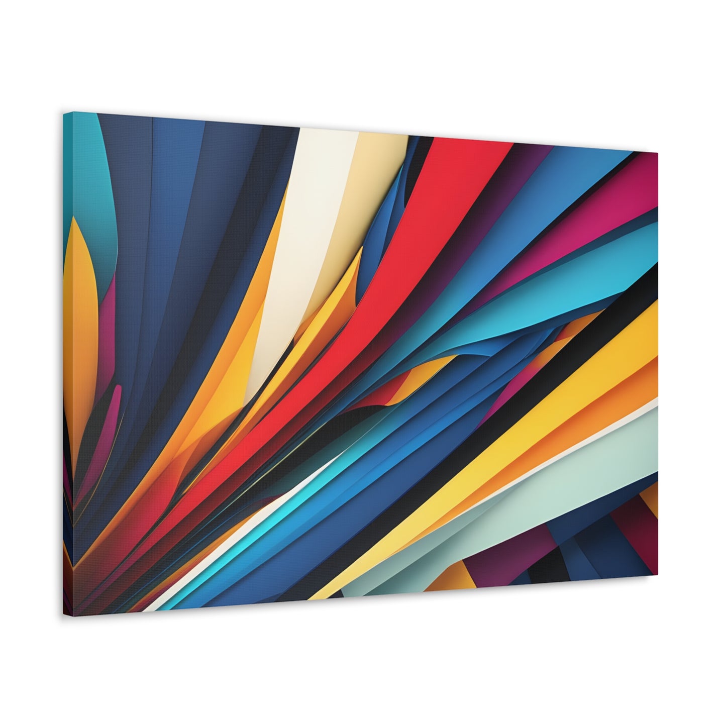 Eclipsed Waves: Abstract Wall Décor