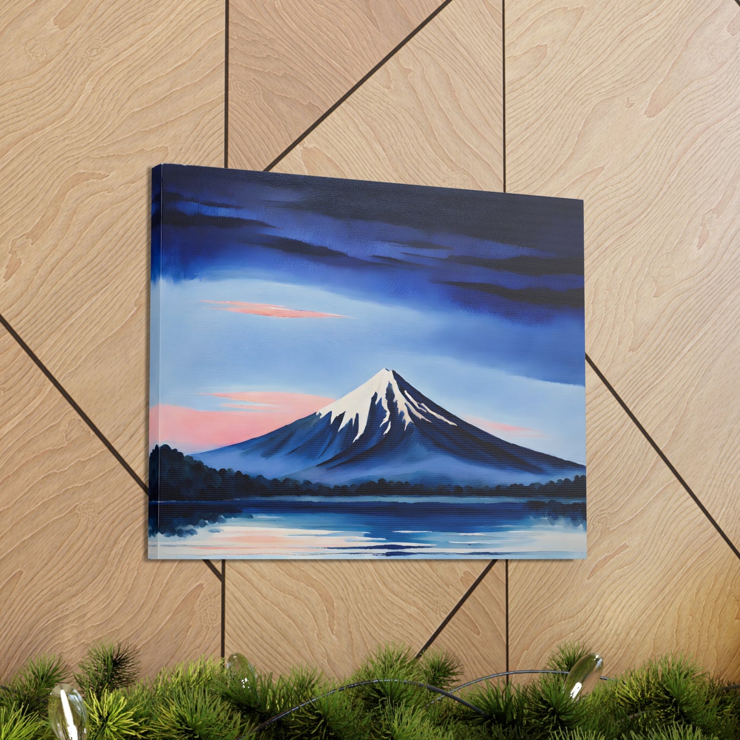 Mountain Stream: Classic Oil Painting Wall Décor