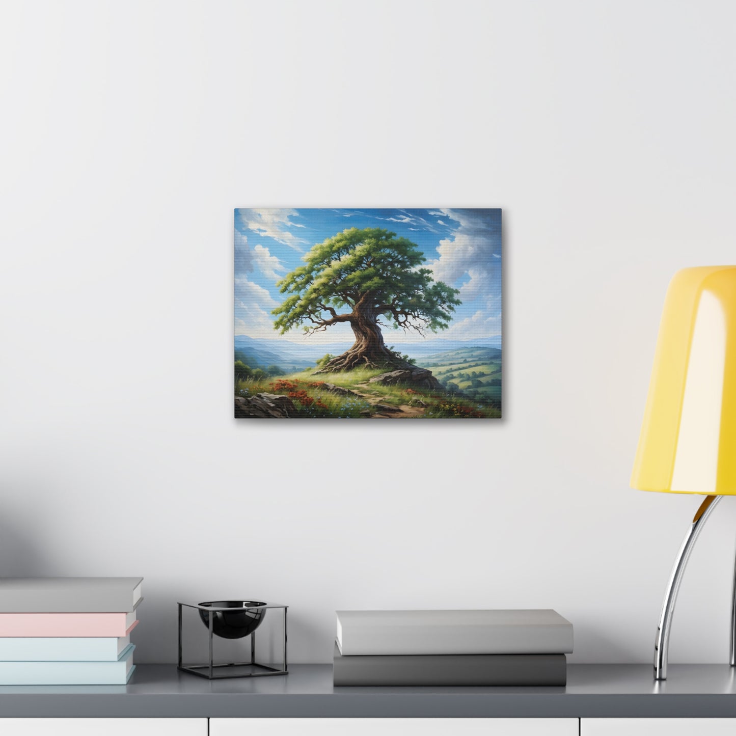 Woodland Peace: Classic Oil Painting Wall Décor