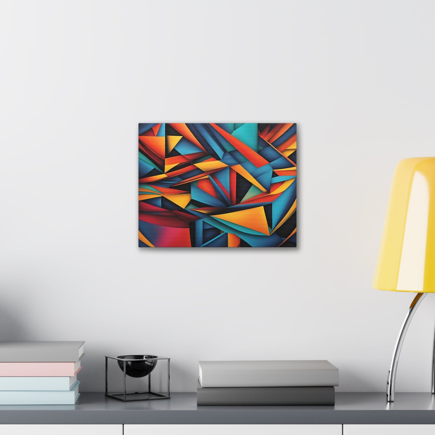 Luminous Reflections: Abstract Wall Décor