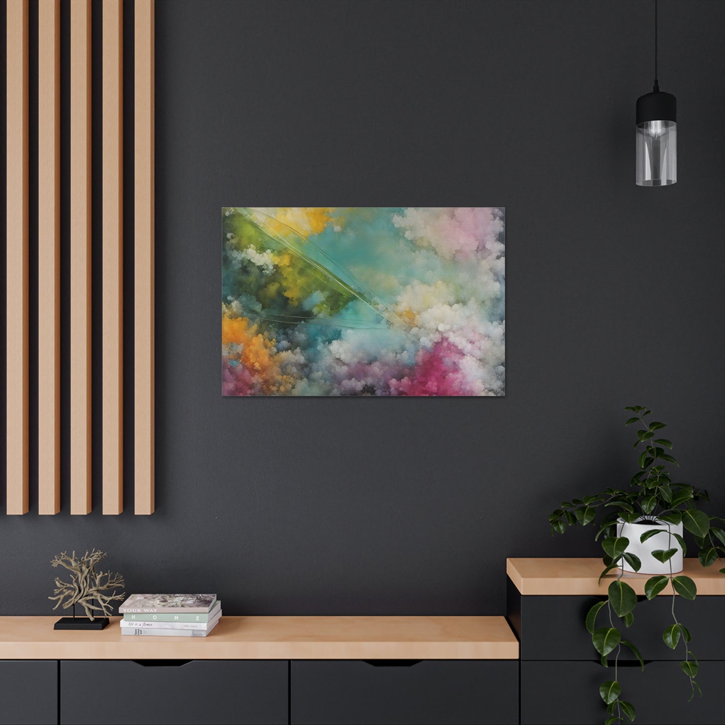 Ephemeral Symphony: Abstract Wall Décor