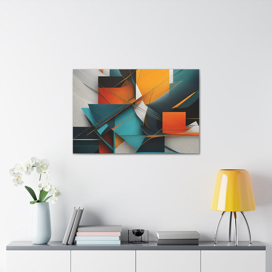 Chromatic Harmony: Abstract Wall Décor