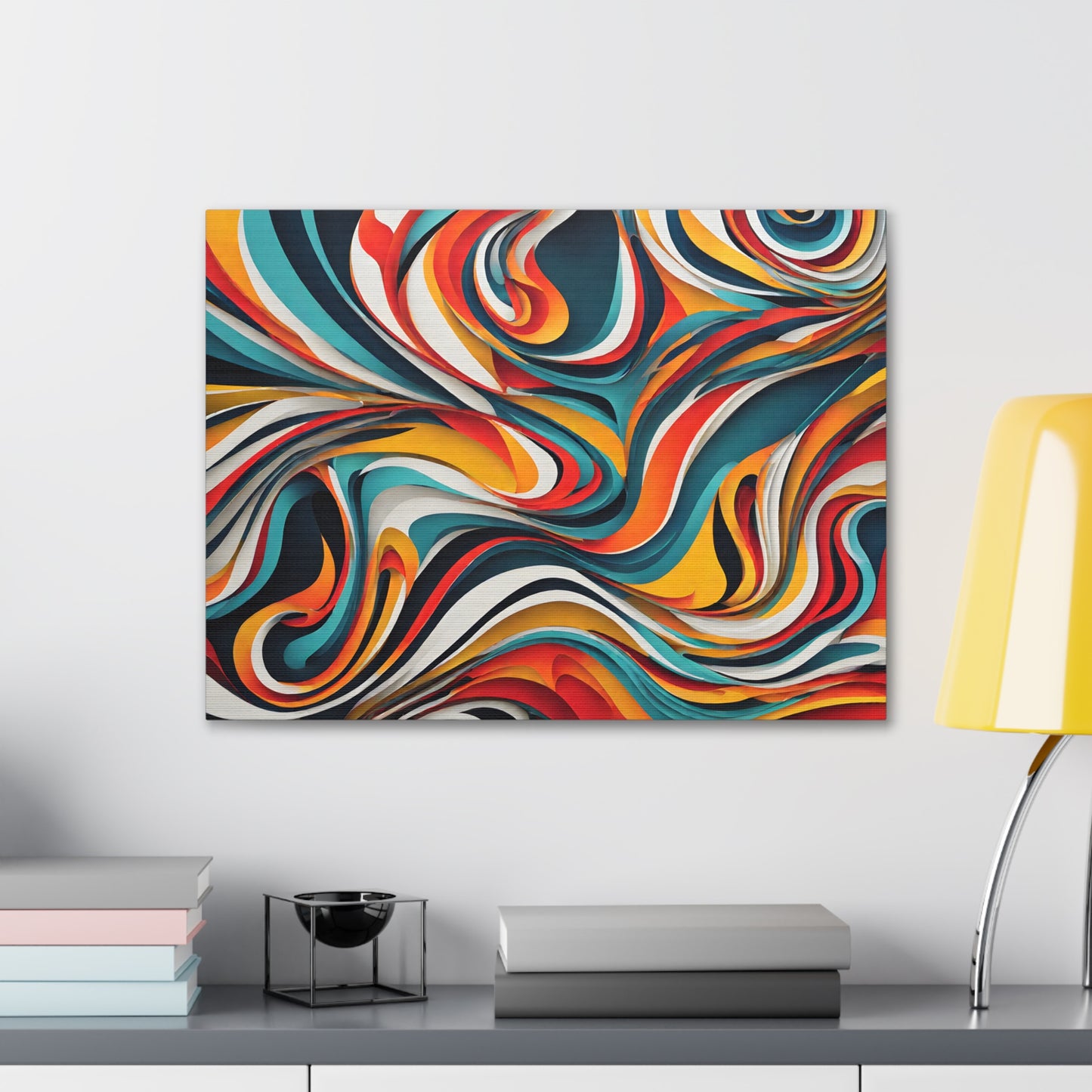 Phantasmal Flow: Abstract Wall Décor