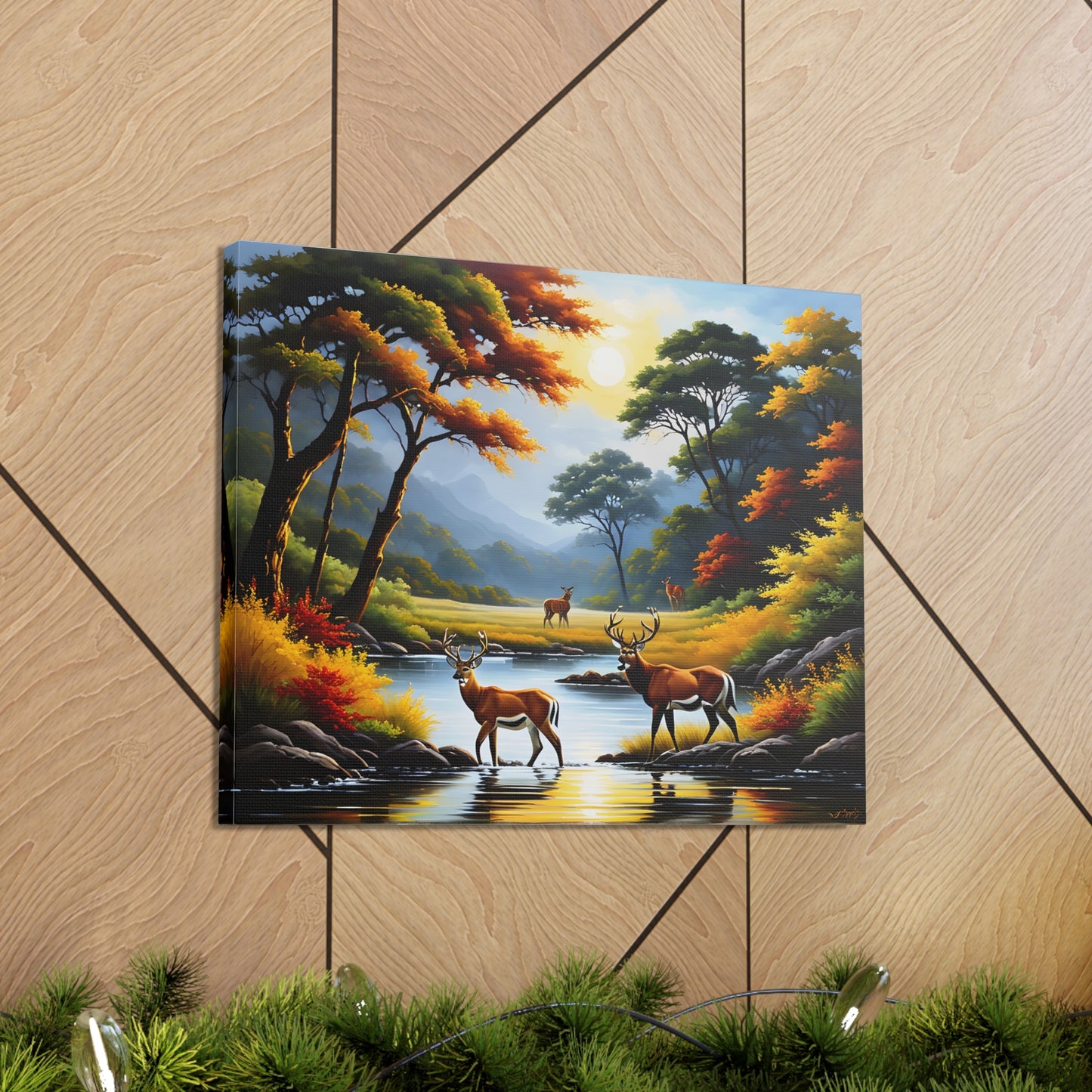 Serene Forest: Animal Wall Décor