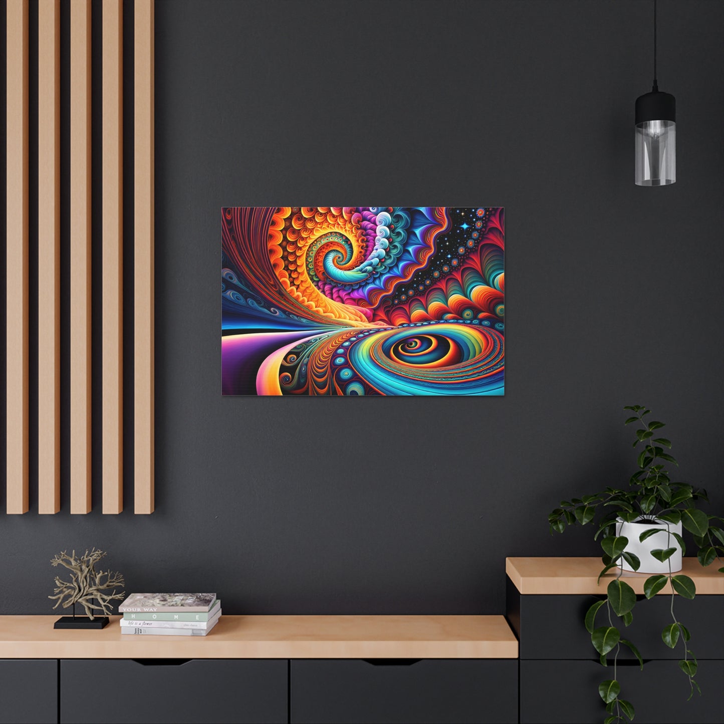 Astral Abstracts: Psychedelic Wall Décor