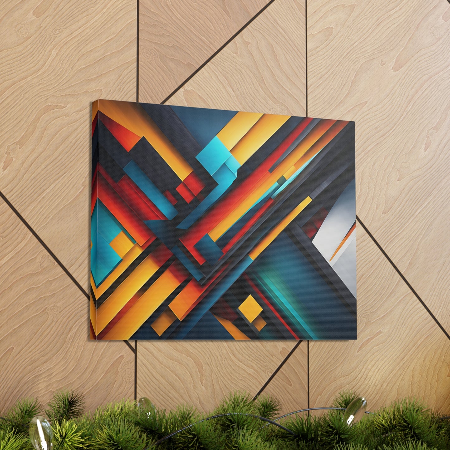 Prismatic Shifts: Abstract Wall Décor