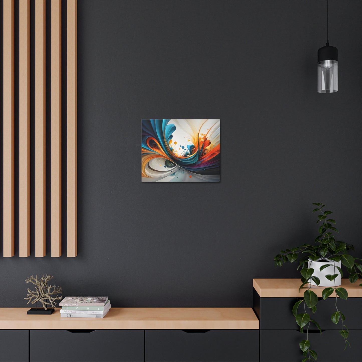 Fusion Echoes: Abstract Wall Décor