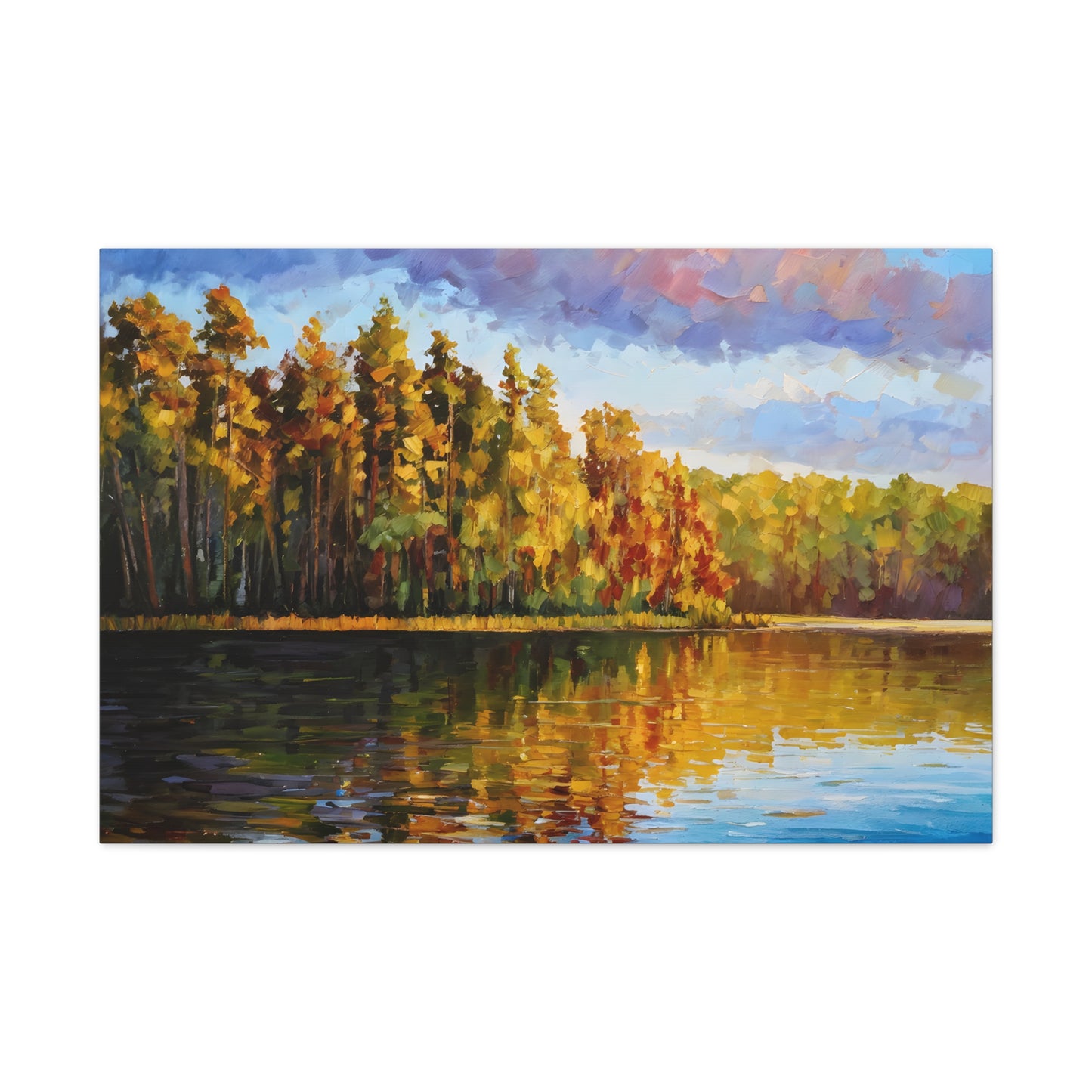 Tranquil Haven: Classic Oil Painting Wall Décor