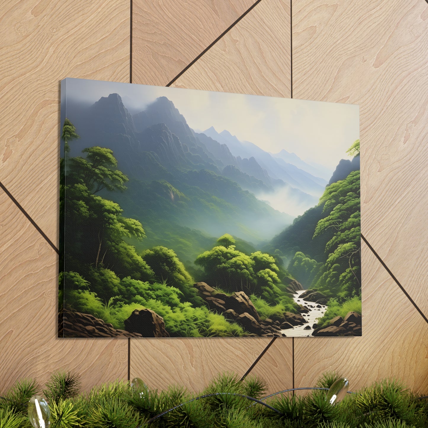 Mystical Range: Nature's Grandeur Wall Décor