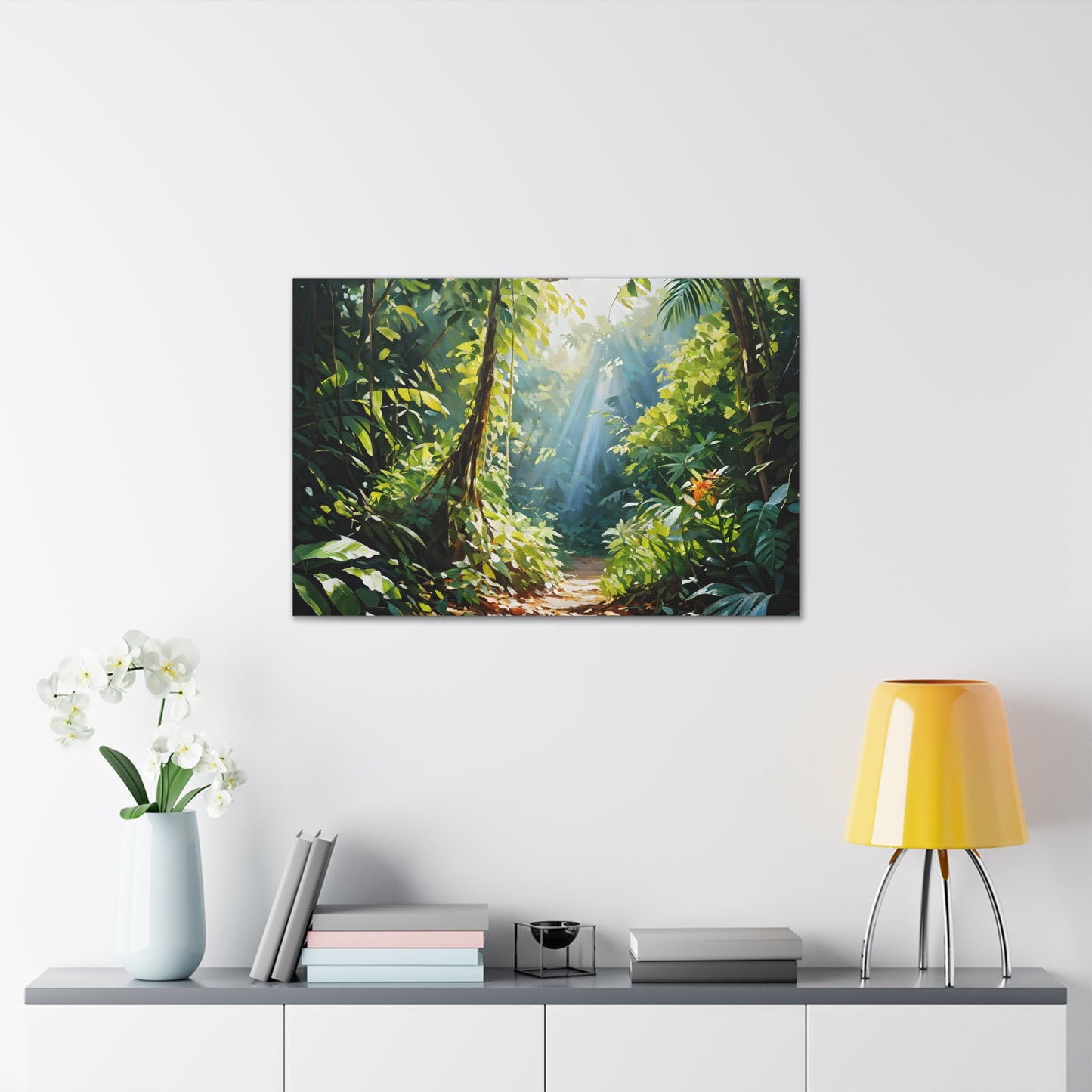 Enchanted Forest: Classic Oil Painting Wall Décor