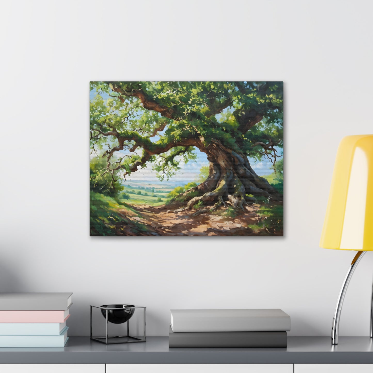 Enchanted Grove: Classic Oil Painting Wall Décor