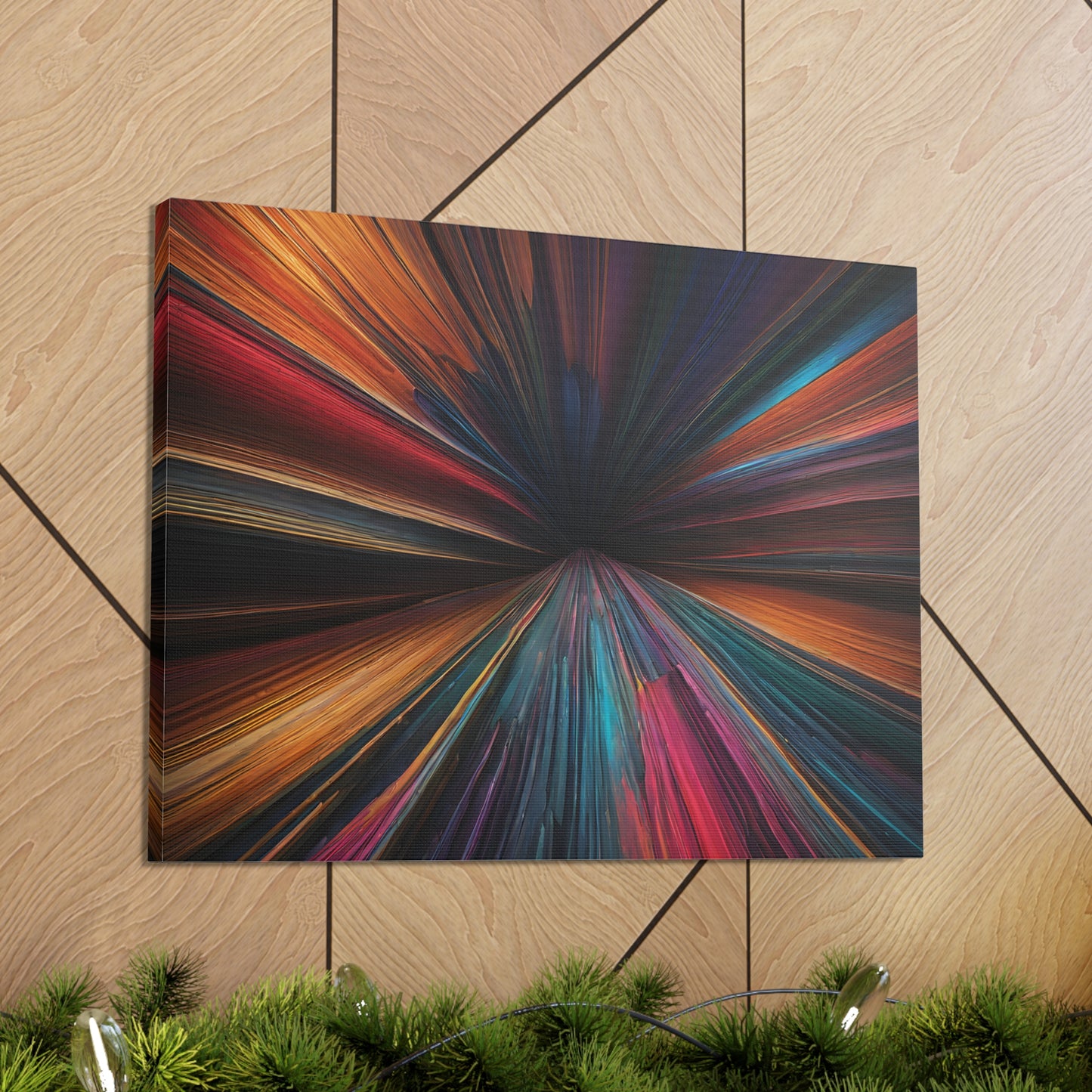 Celestial Cascade: Abstract Wall Décor