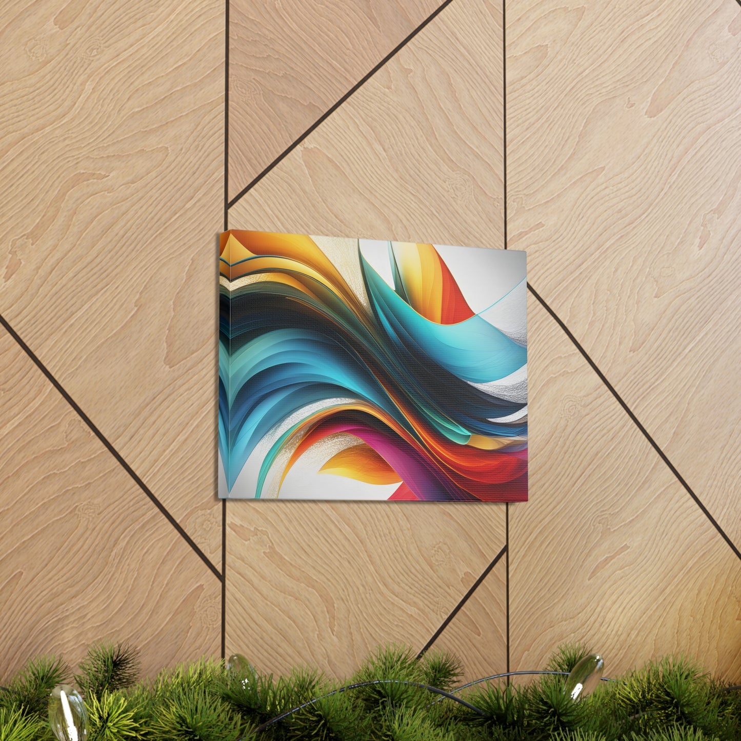 Elysian Pathways: Abstract Wall Décor