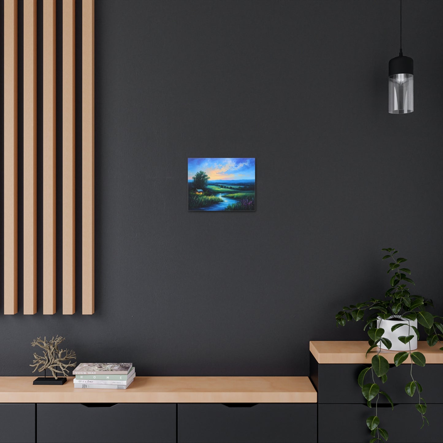 Tranquil Vista: Classic Oil Painting Wall Décor