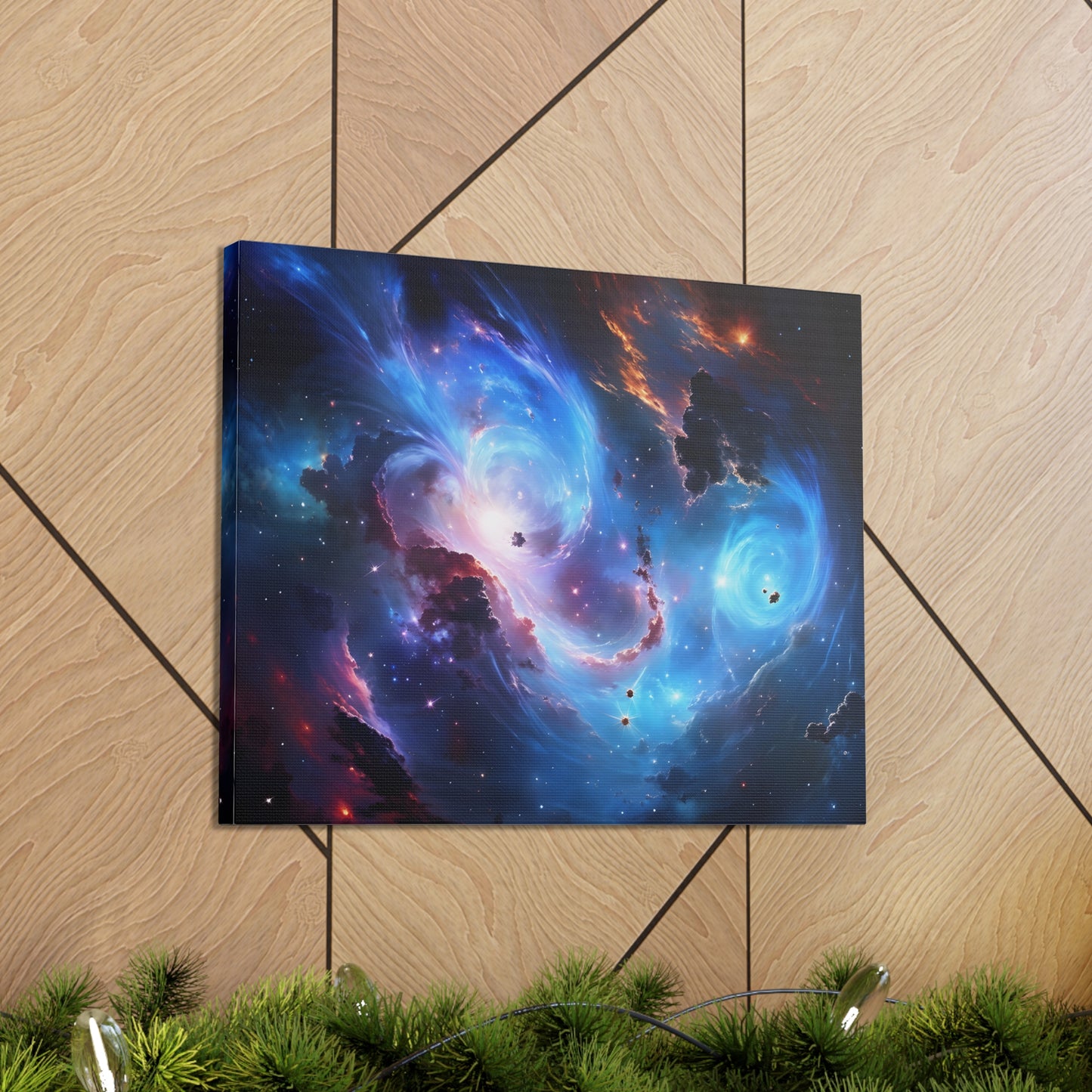 Nebula Whispers: Space Wall Décor