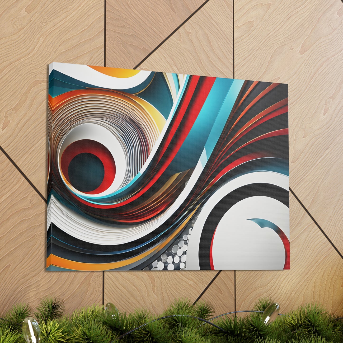 Cosmic Ripples: Abstract Wall Décor