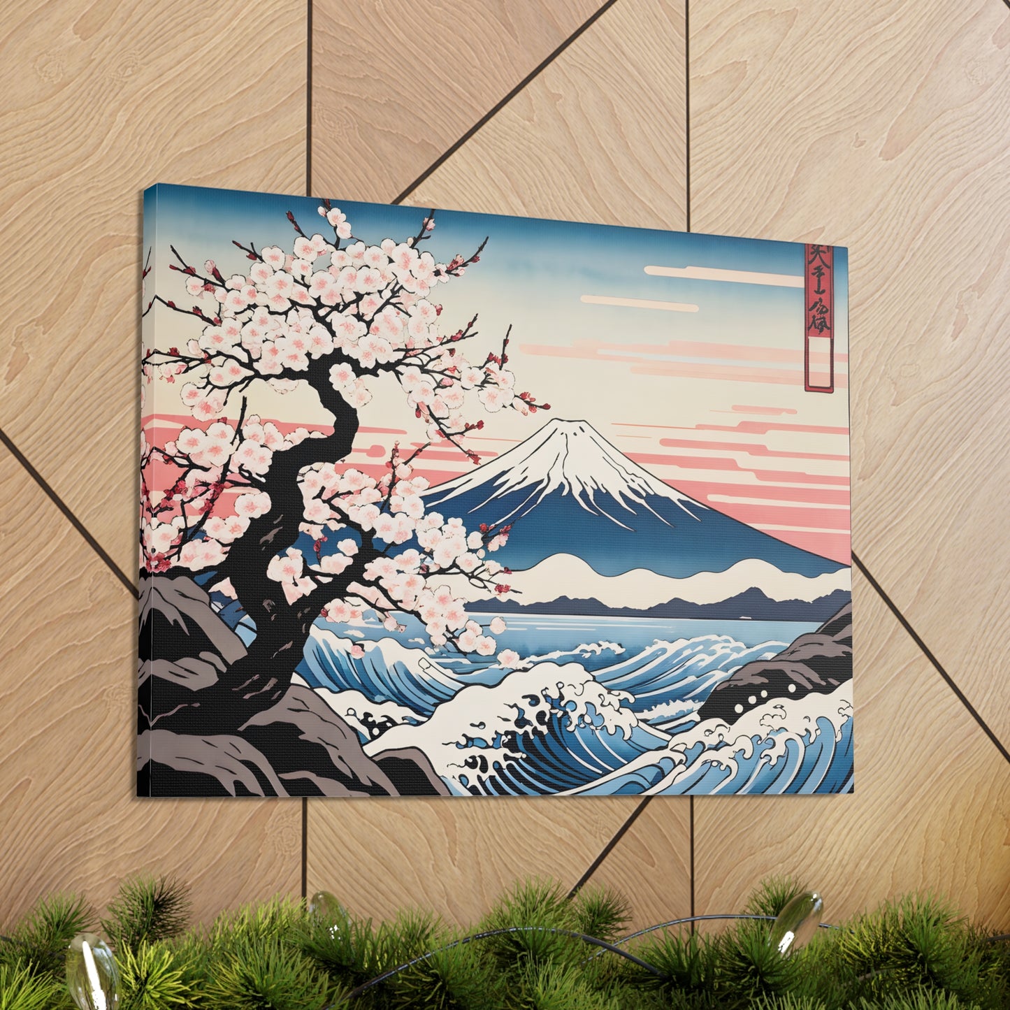 Enchanted Bloom: Ukiyo-e Wall Décor