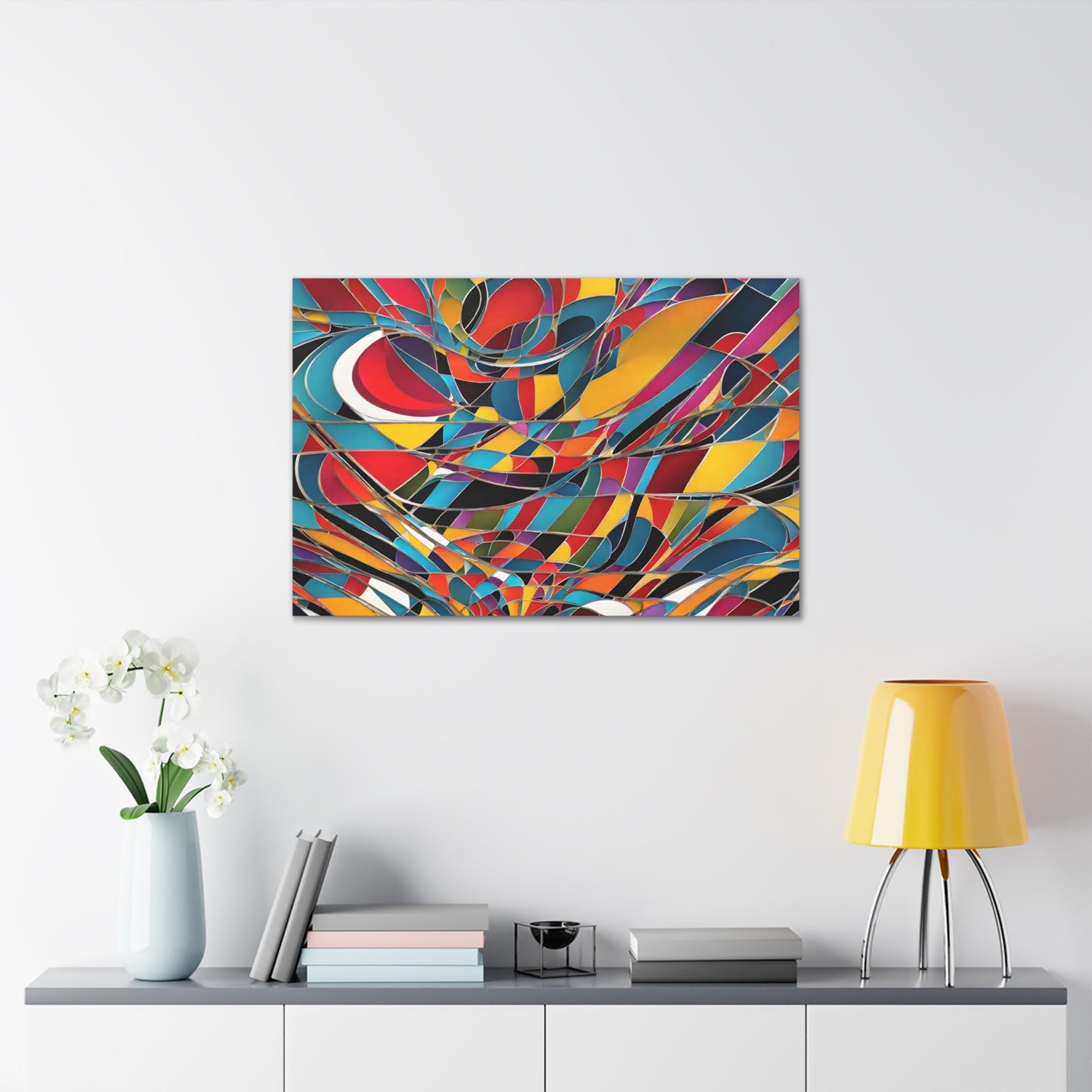 Celestial Melody: Abstract Wall Décor