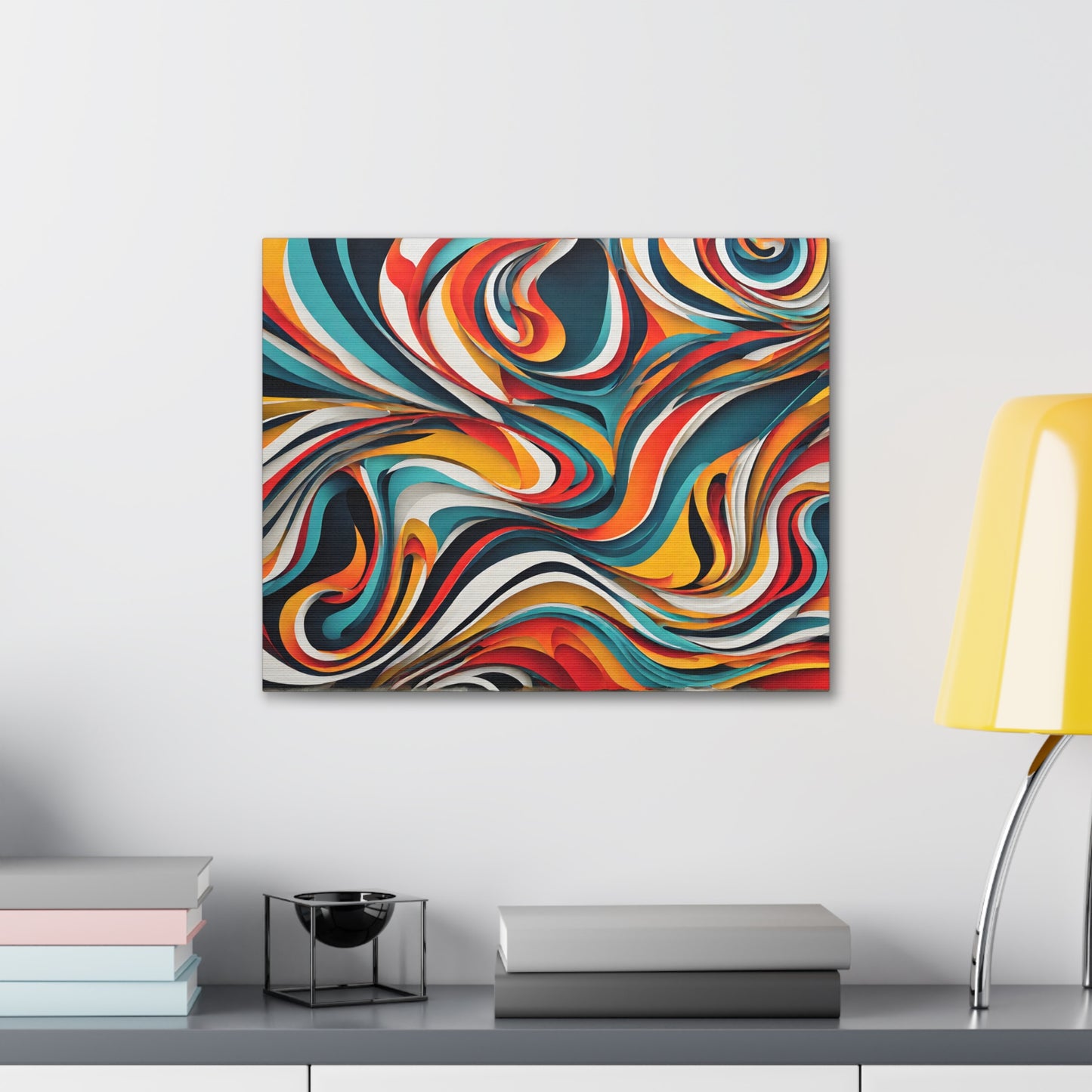 Phantasmal Flow: Abstract Wall Décor