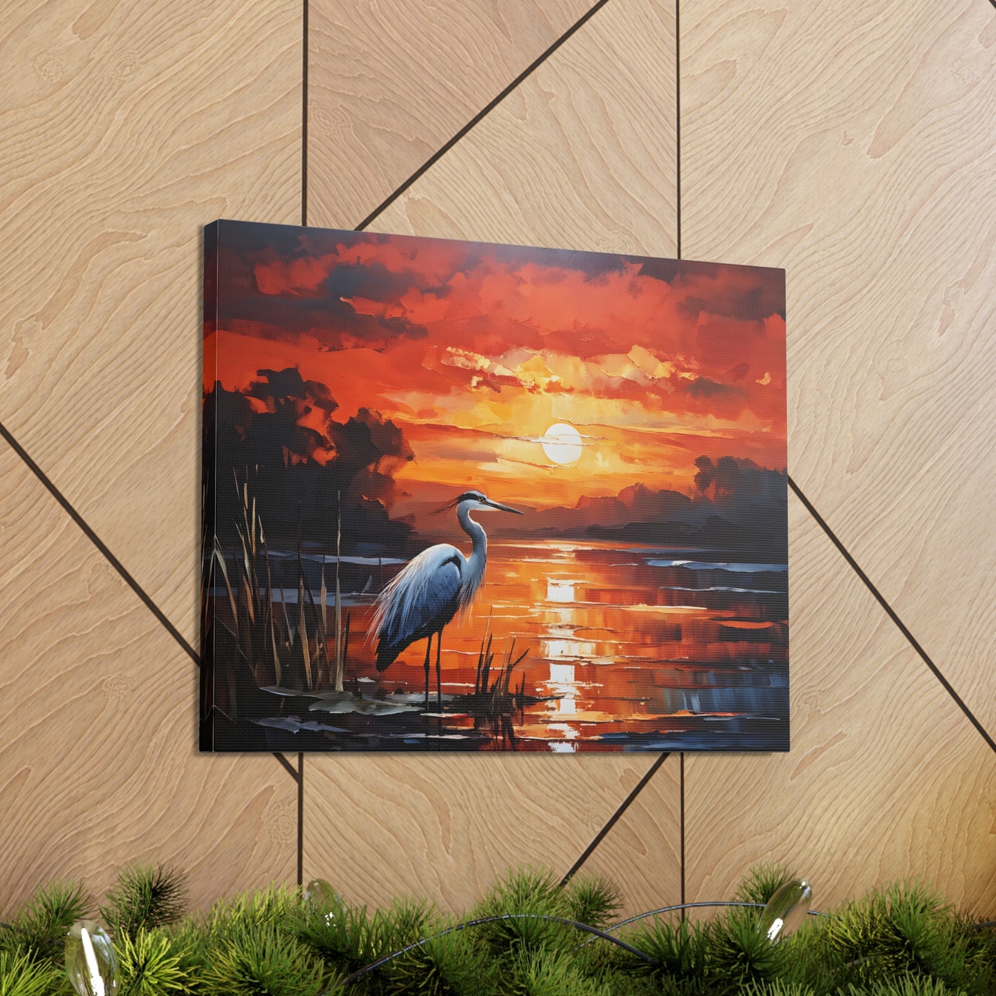 Tranquil View: Classic Oil Painting Wall Décor