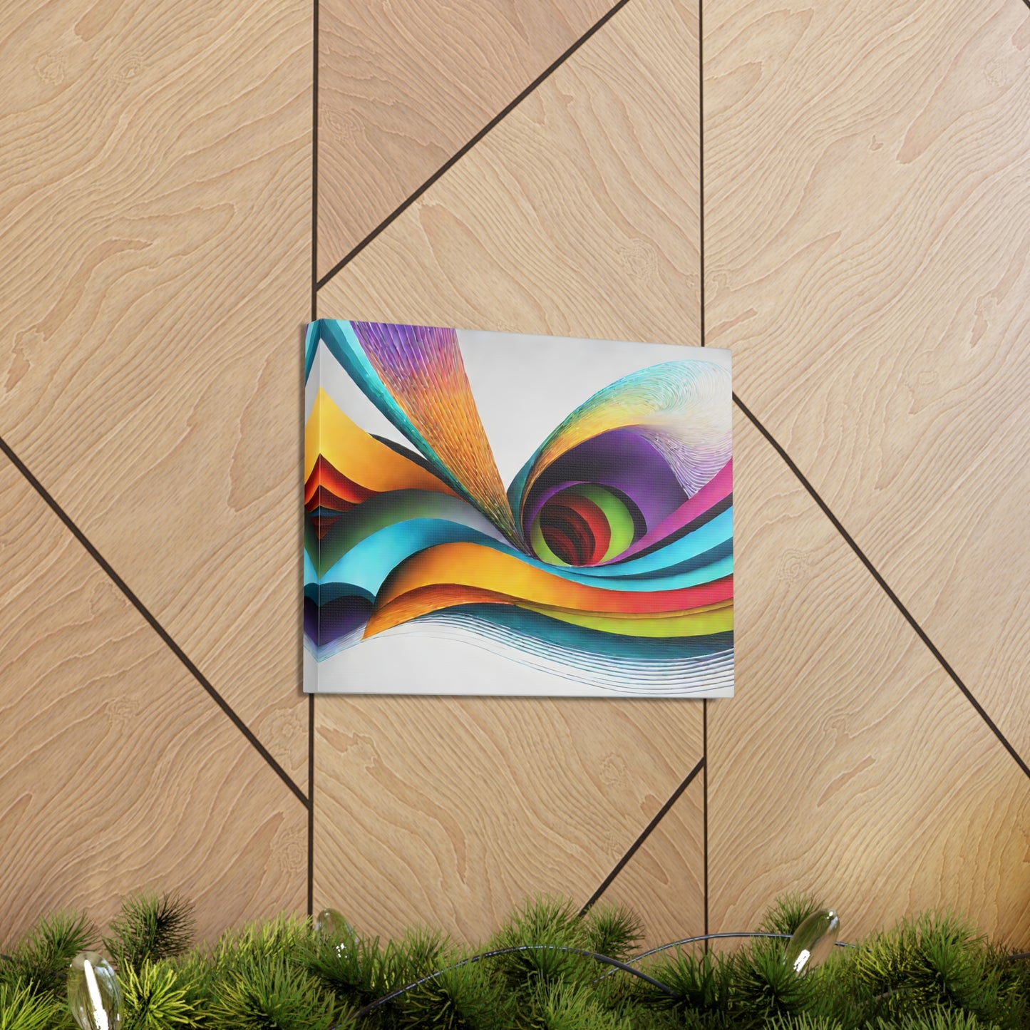 Aurora Harmony: Abstract Wall Décor