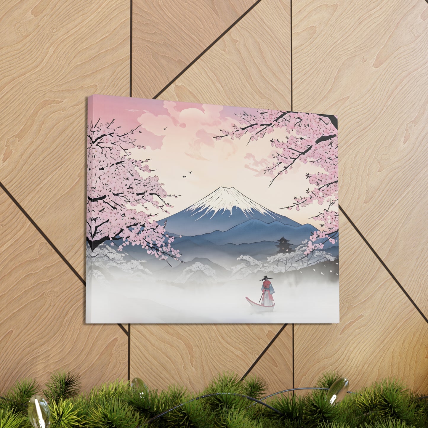 Sakura Serenity: Ukiyo-e Wall Décor