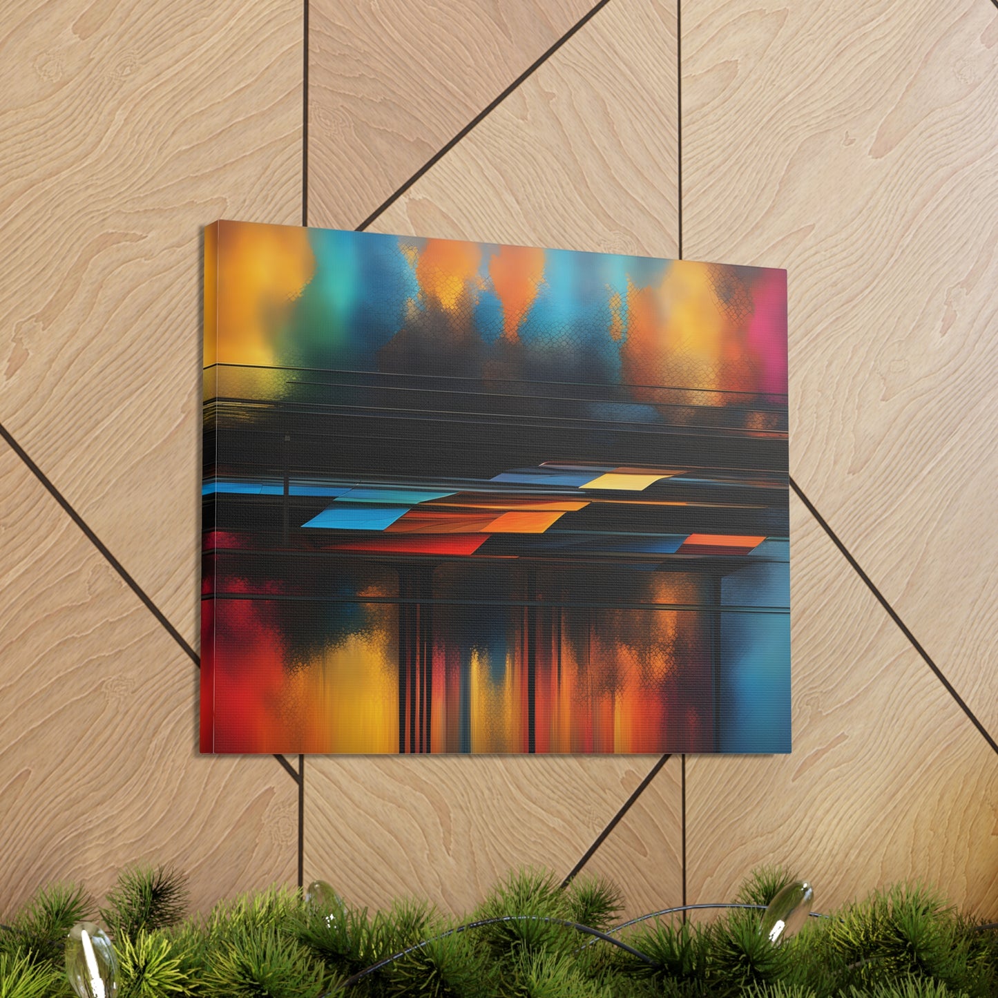 Temporal Rhapsody: Abstract Wall Décor