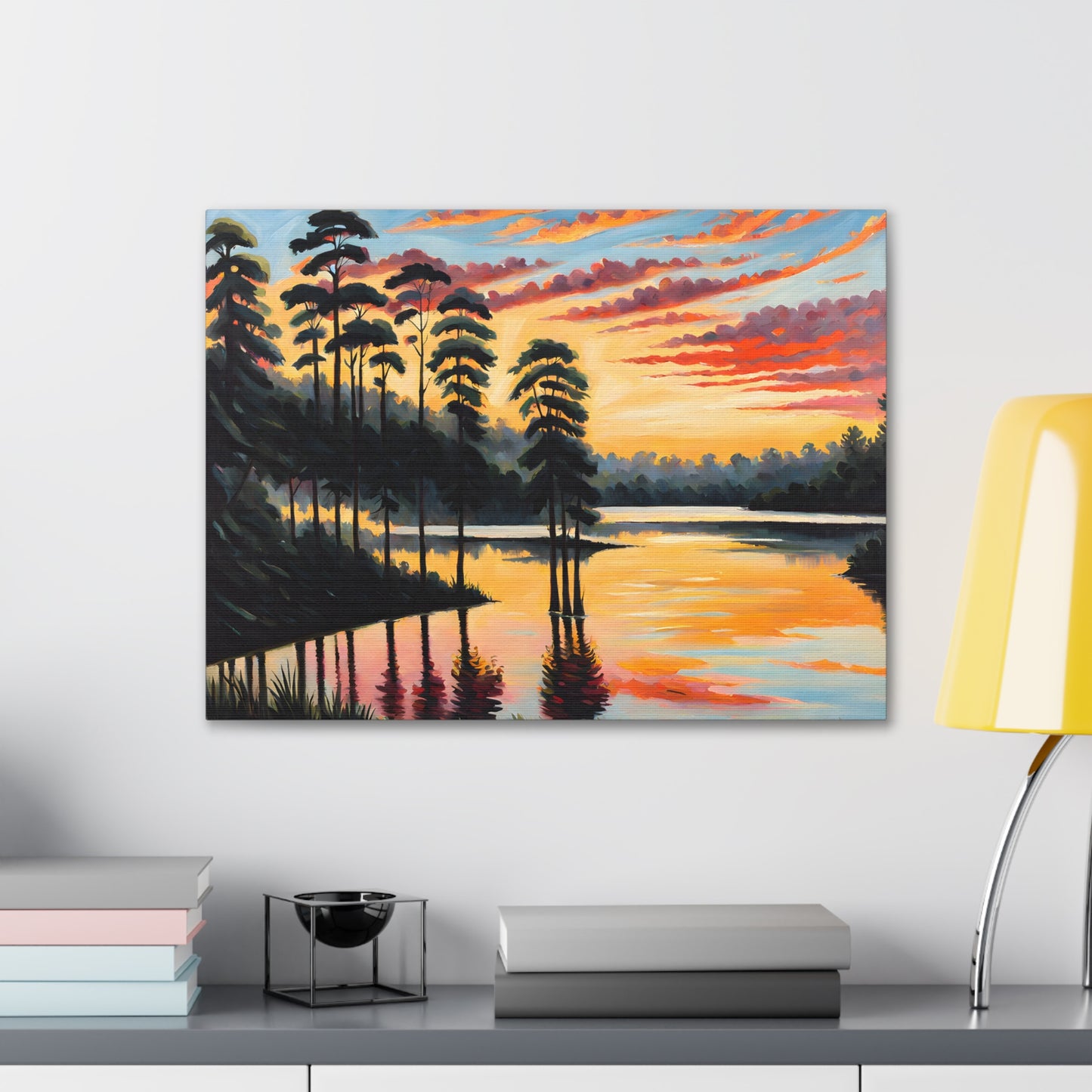 Breezy Bluff: Classic Oil Painting Wall Décor