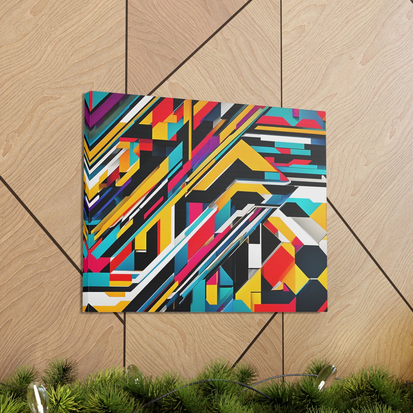 Harmonious Chaos: Abstract Wall Décor