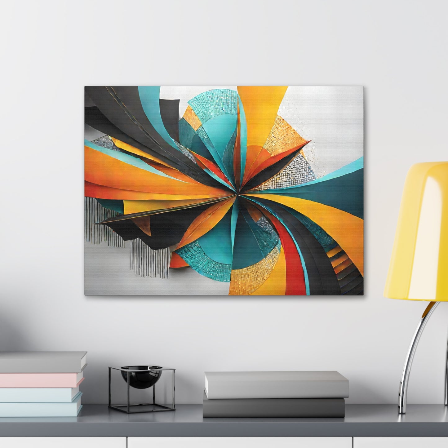 Cosmic Radiance: Abstract Wall Décor