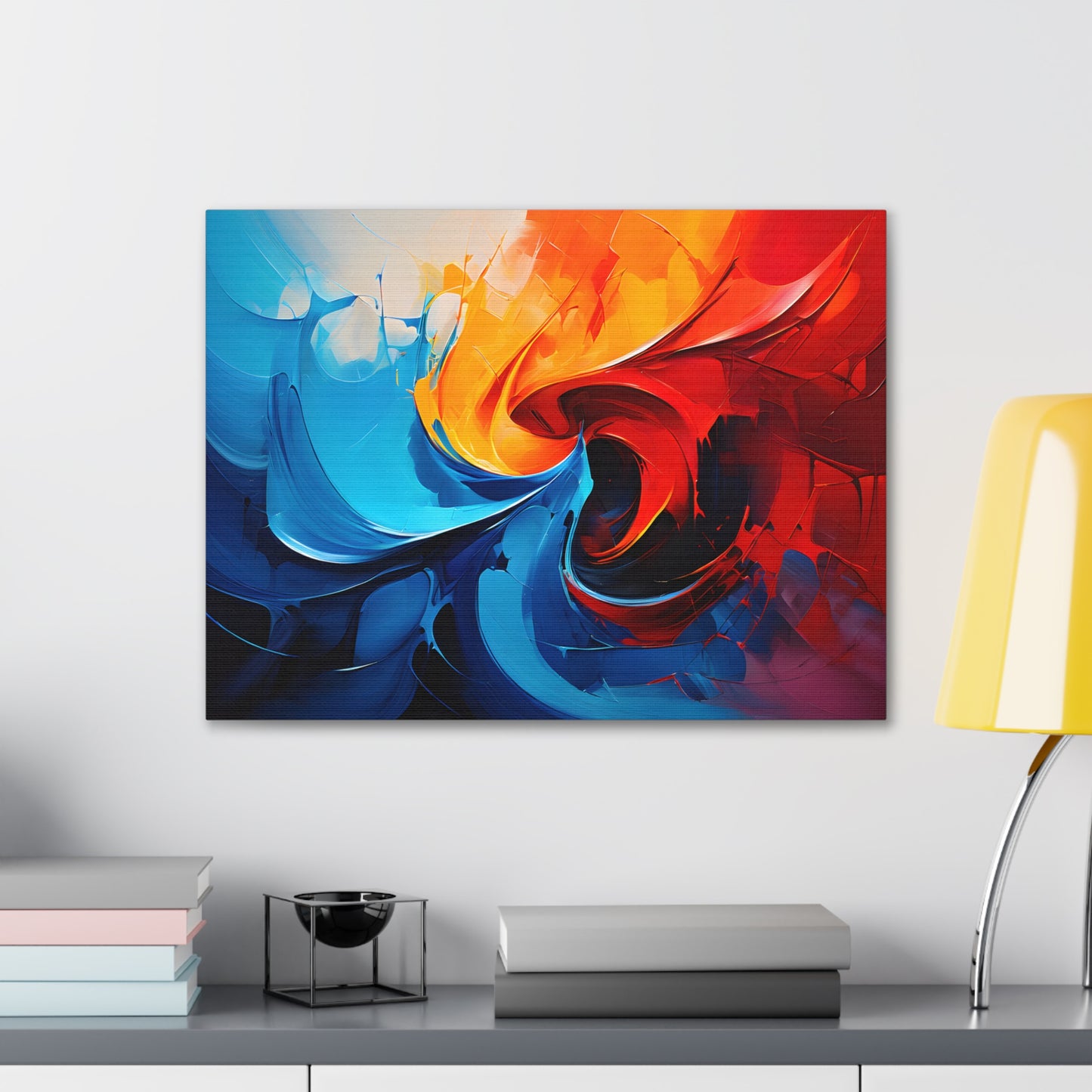 Colorful Chaos: Abstract Wall Décor