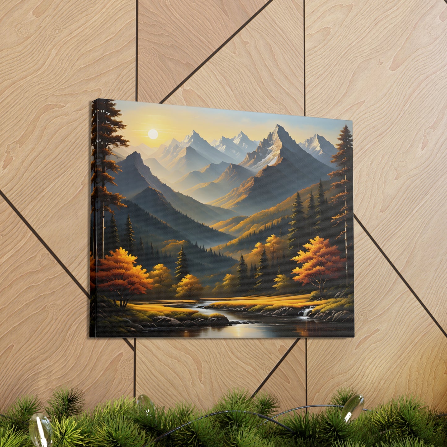 Abyssal Alpine: Nature's Grandeur Wall Décor