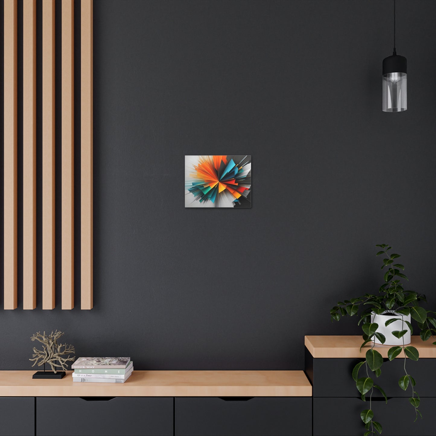 Enigmatic Vibrations: Abstract Wall Décor