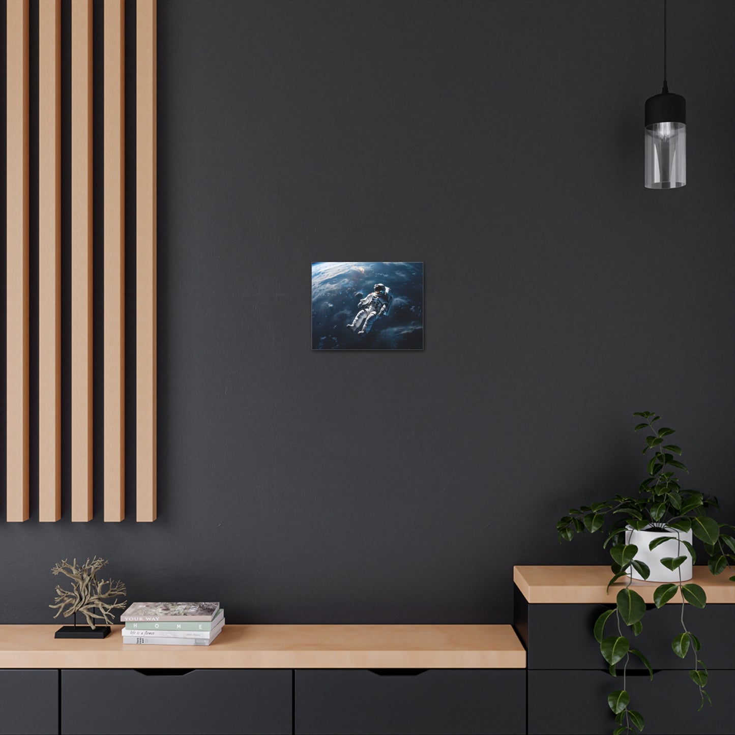 Lunar Lullaby: Space Wall Décor