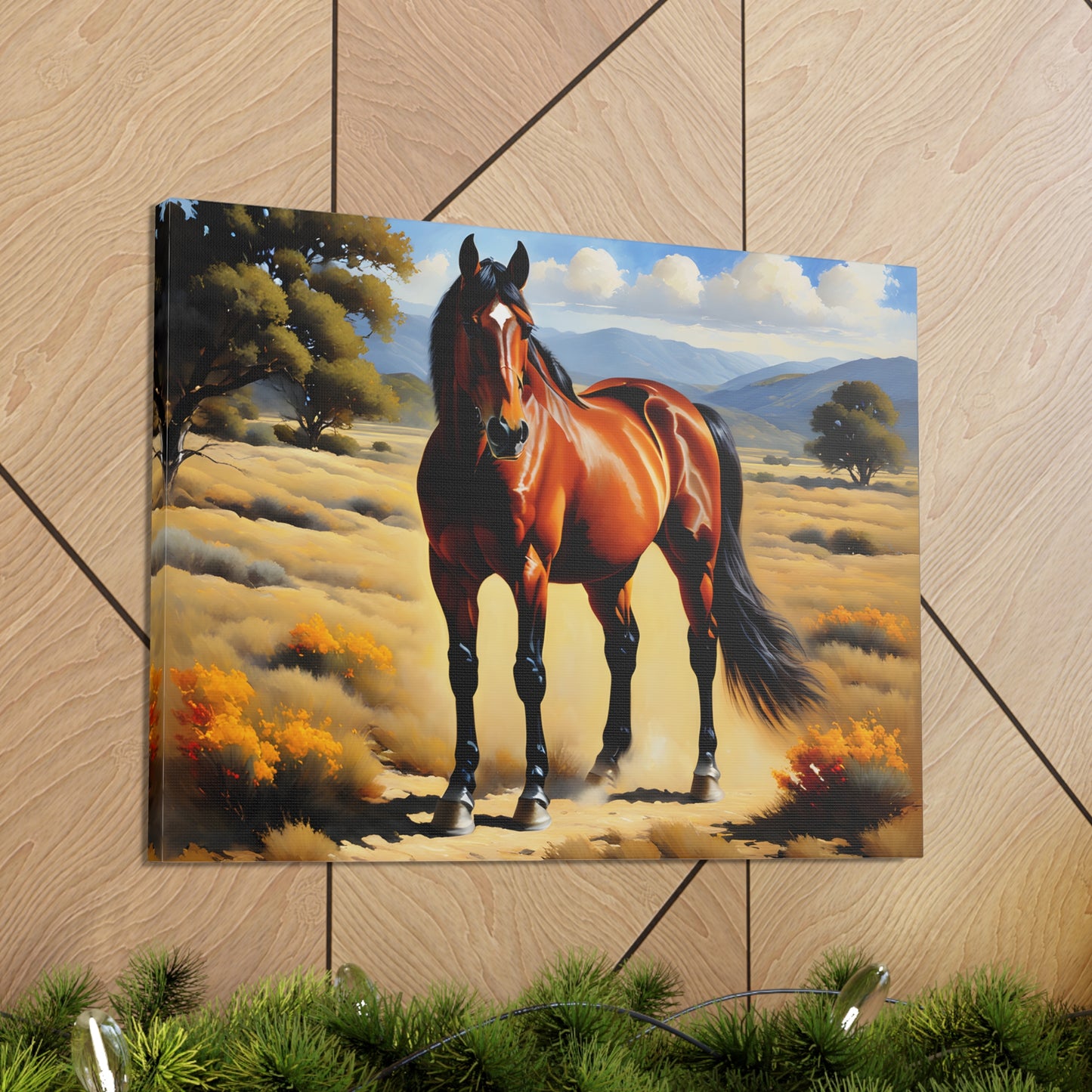 Serene Horse: Animal Wall Décor