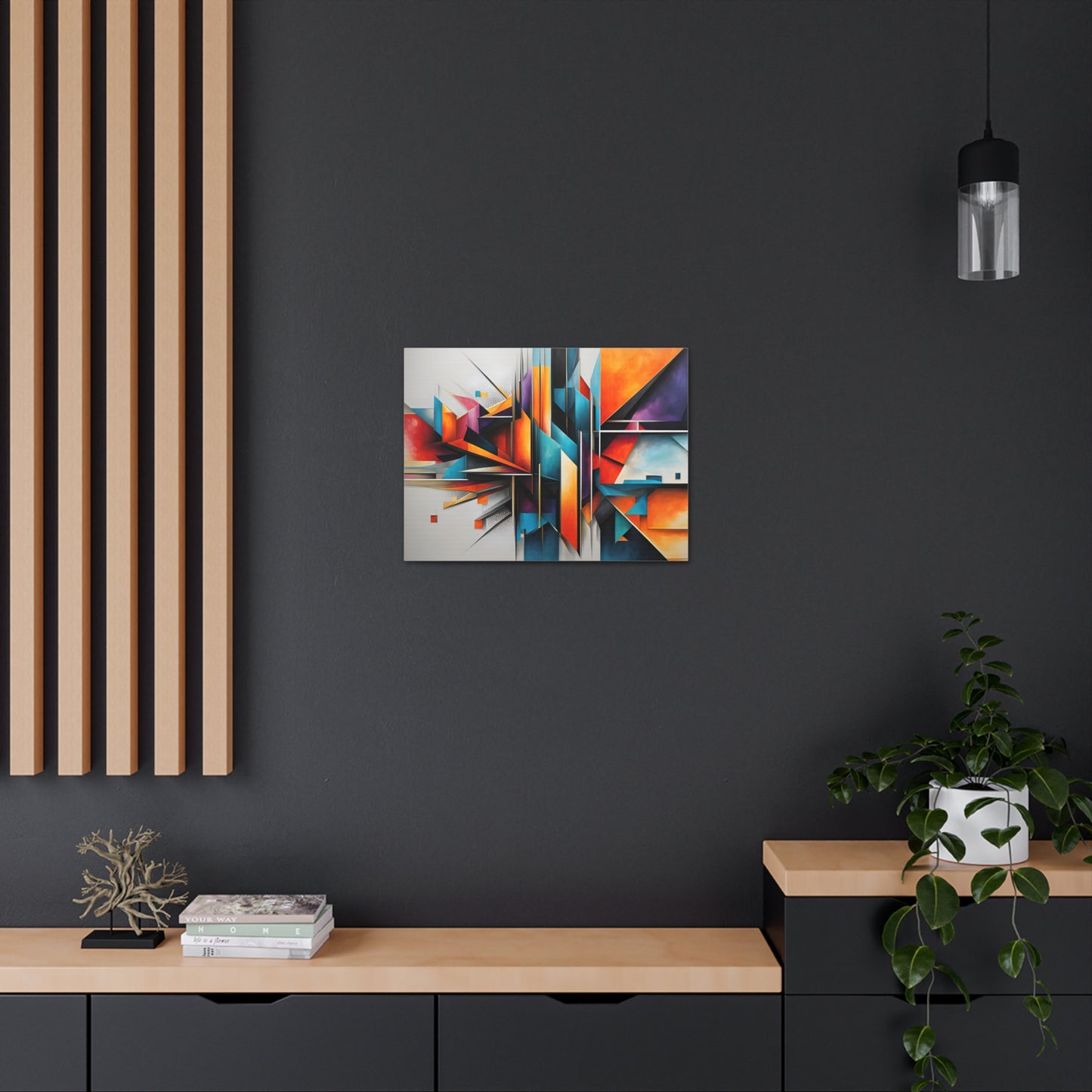 Radiant Fragments: Abstract Wall Décor