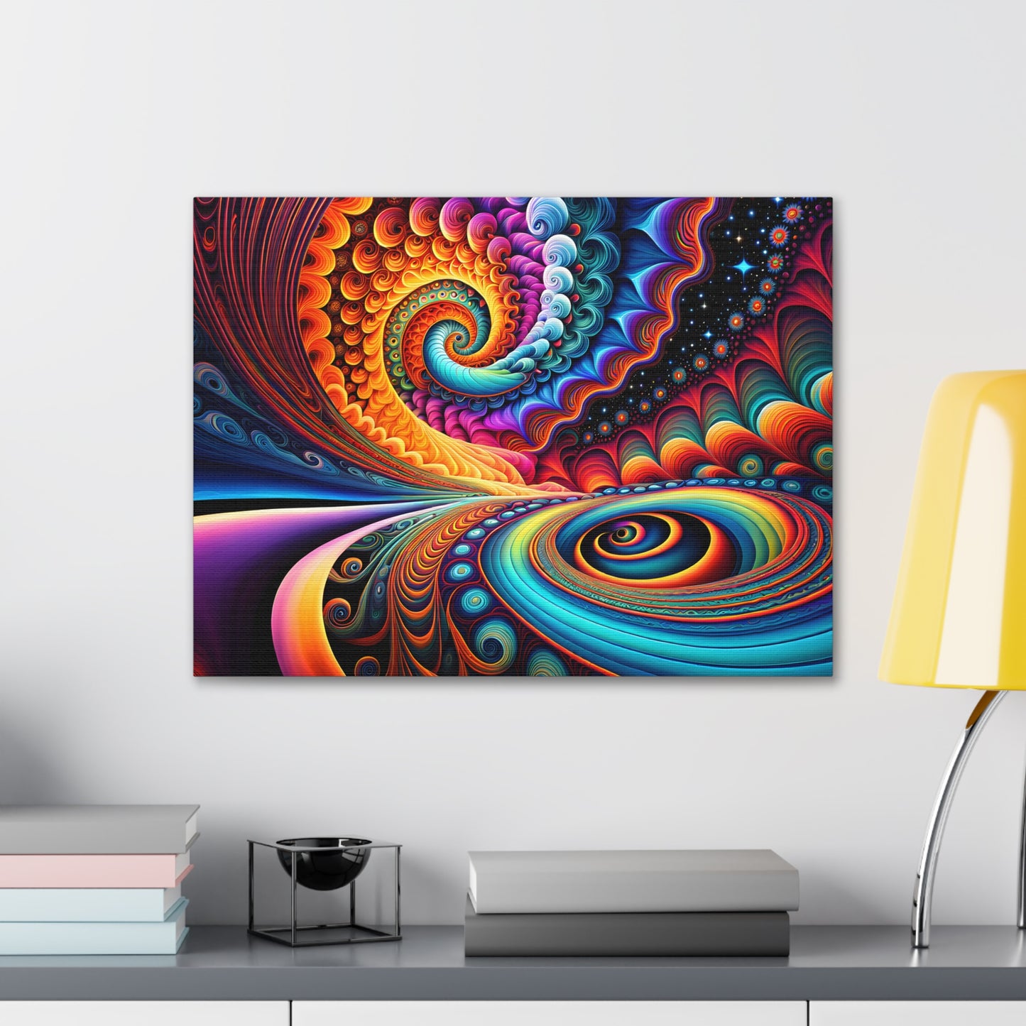 Astral Abstracts: Psychedelic Wall Décor